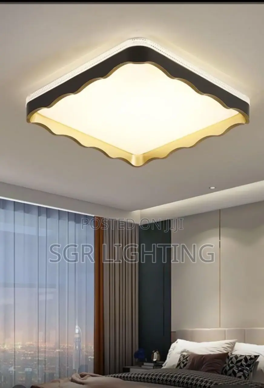 Modern White Led Ceiling Chandelier Living Room Bedroom Dining Room