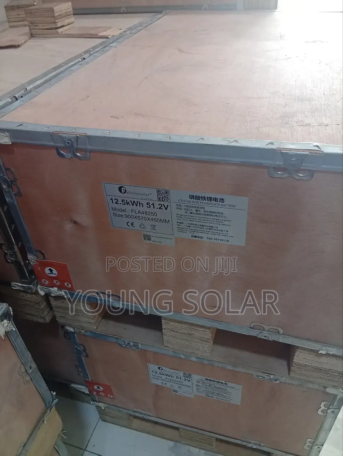 12.5kwh Felicity Lithium Batteries