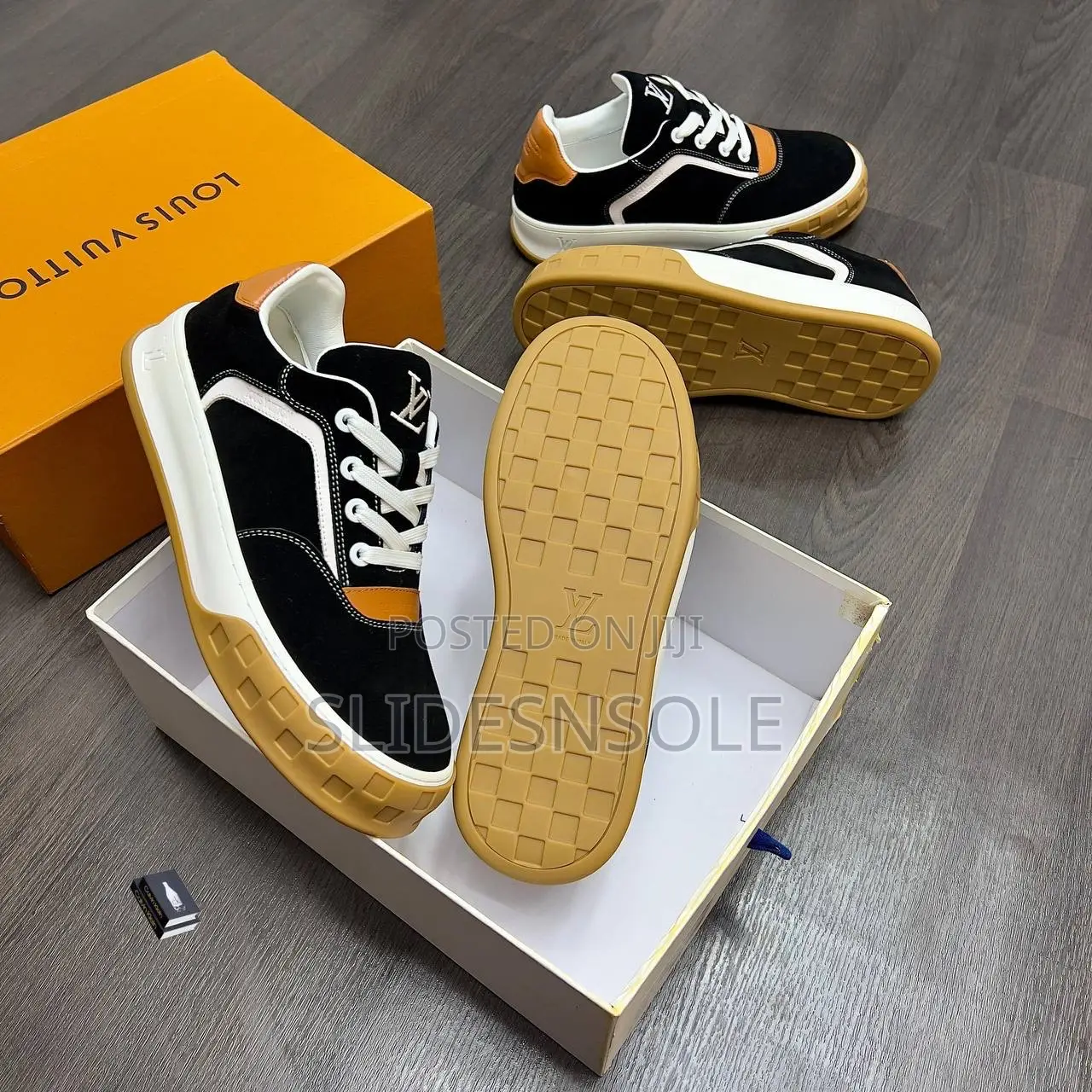 Louis Vuitton Beverly Hills Suede Sneakers