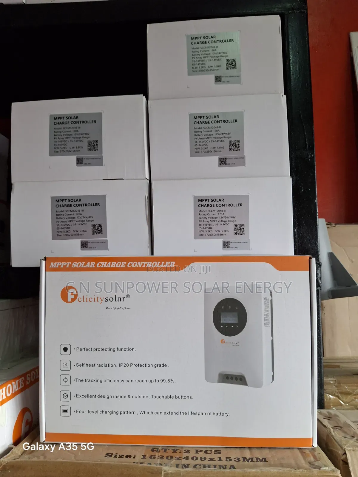 120amps Solar Charge Controller