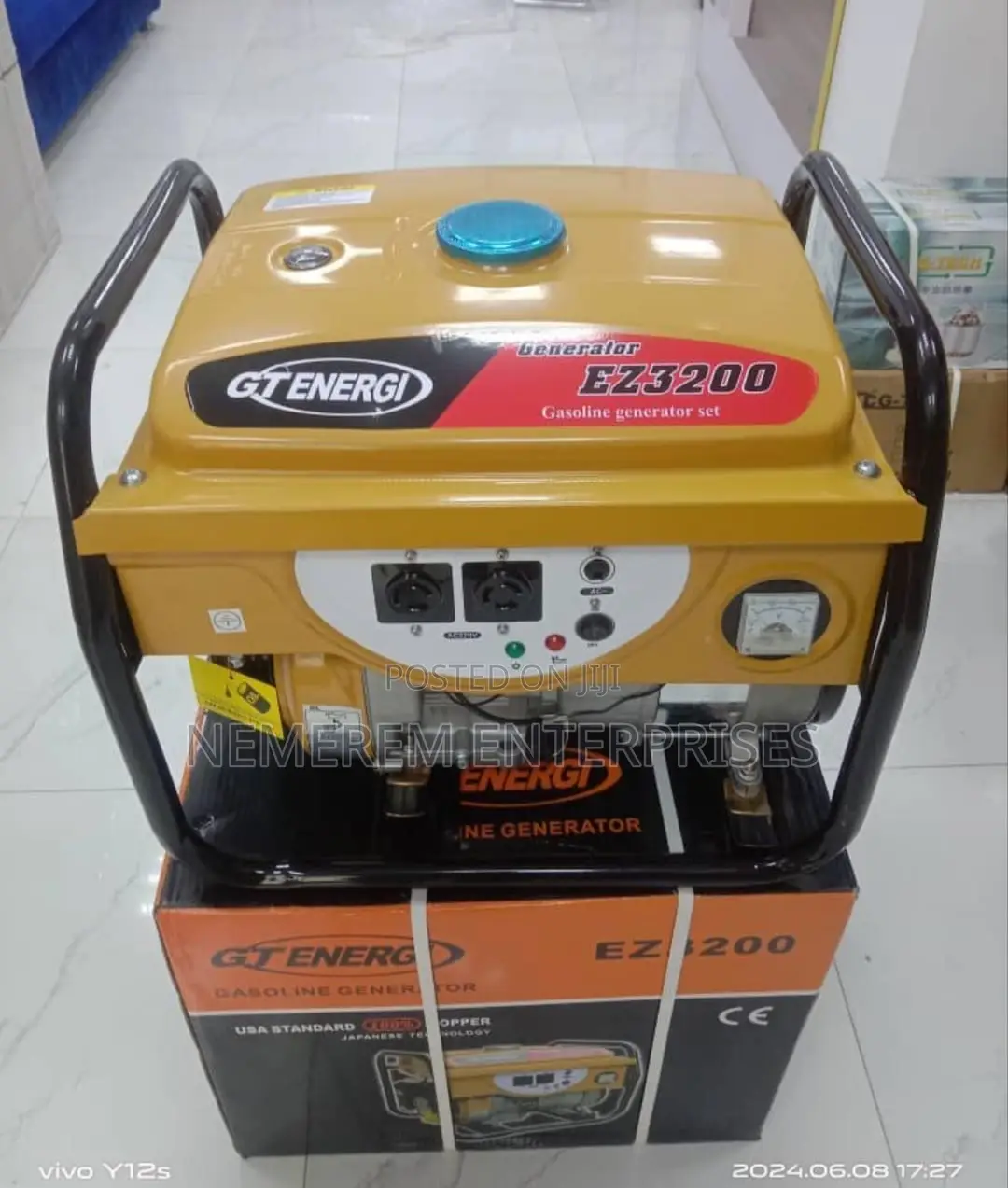 Gt Energi Ez3200 Gasoline Generator – 2.8kva Reliable Power