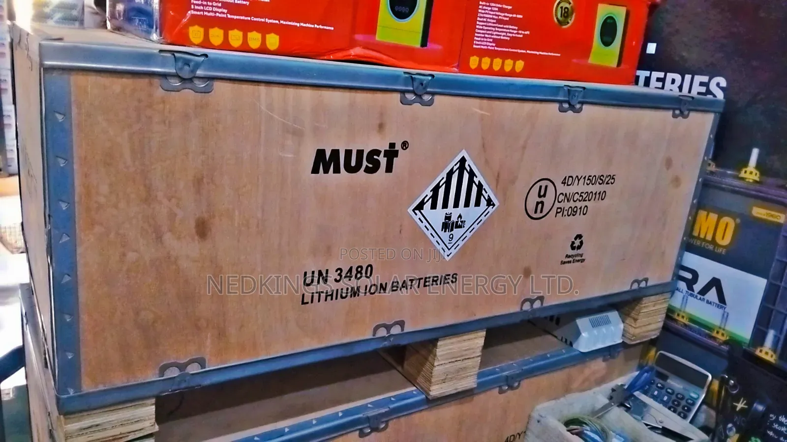 Must 15kwh 51.2v Lithium Battery