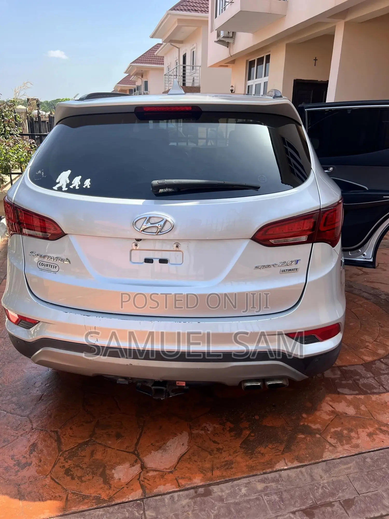 Hyundai Santa Fe Limited Ultimate AWD 2017 Silver