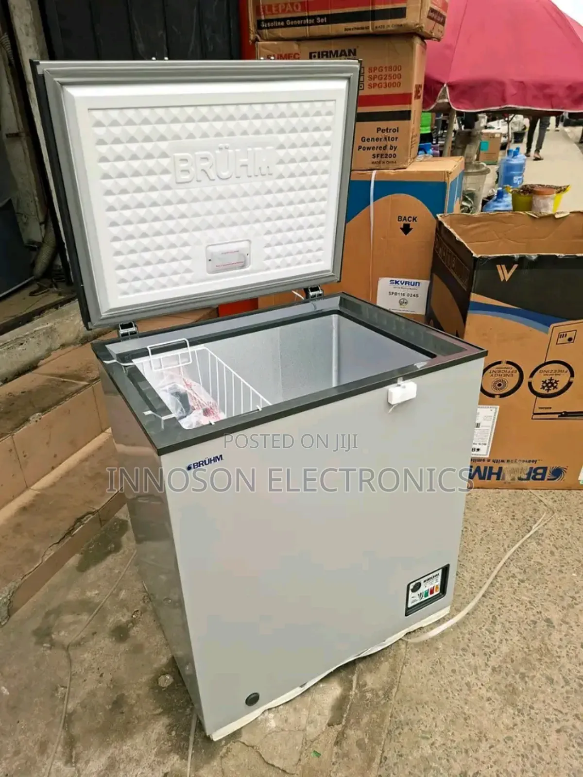 Brum Chest Freezer 150literss.