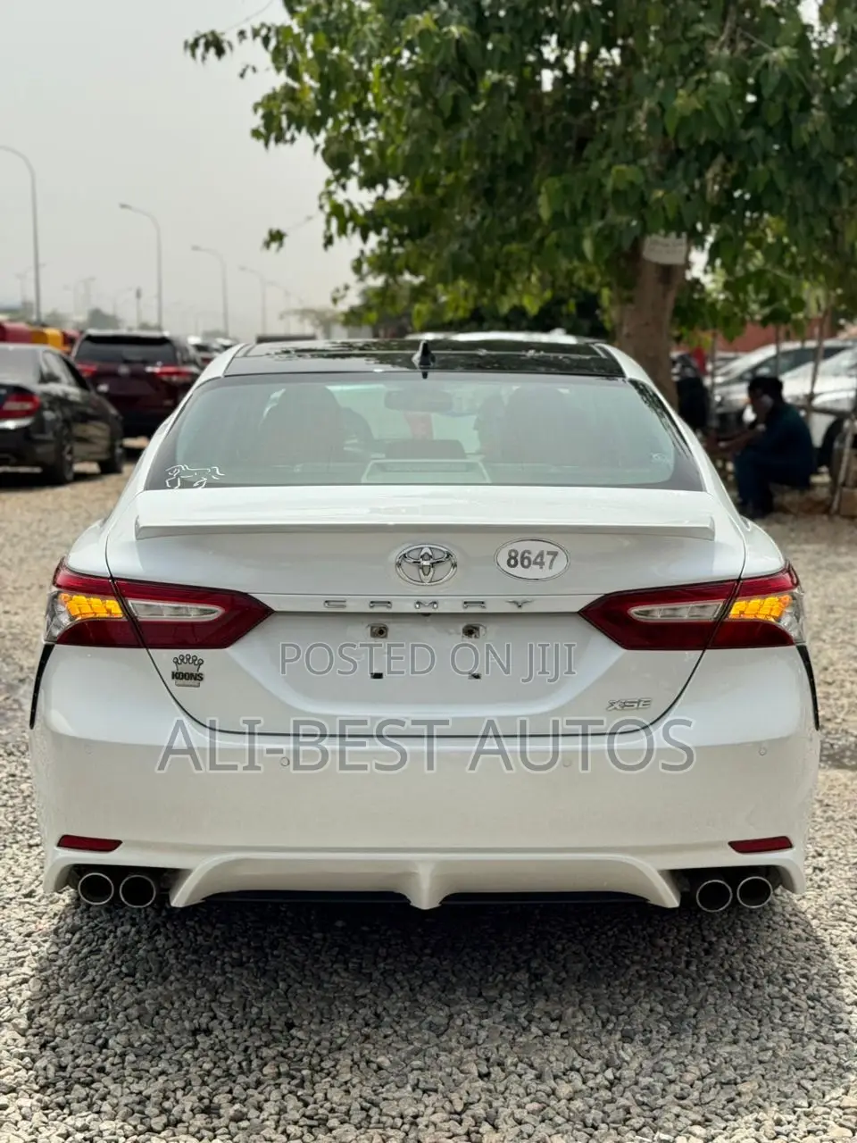 Toyota Camry XSE FWD (2.5L 4cyl 8AM) 2018 White