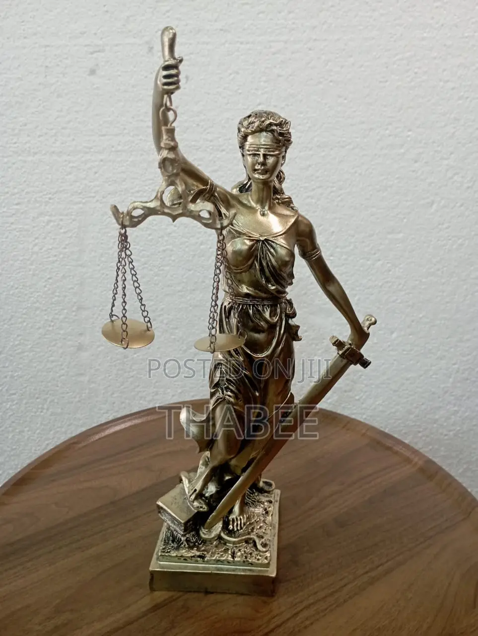 Law Justice Decoration Gold