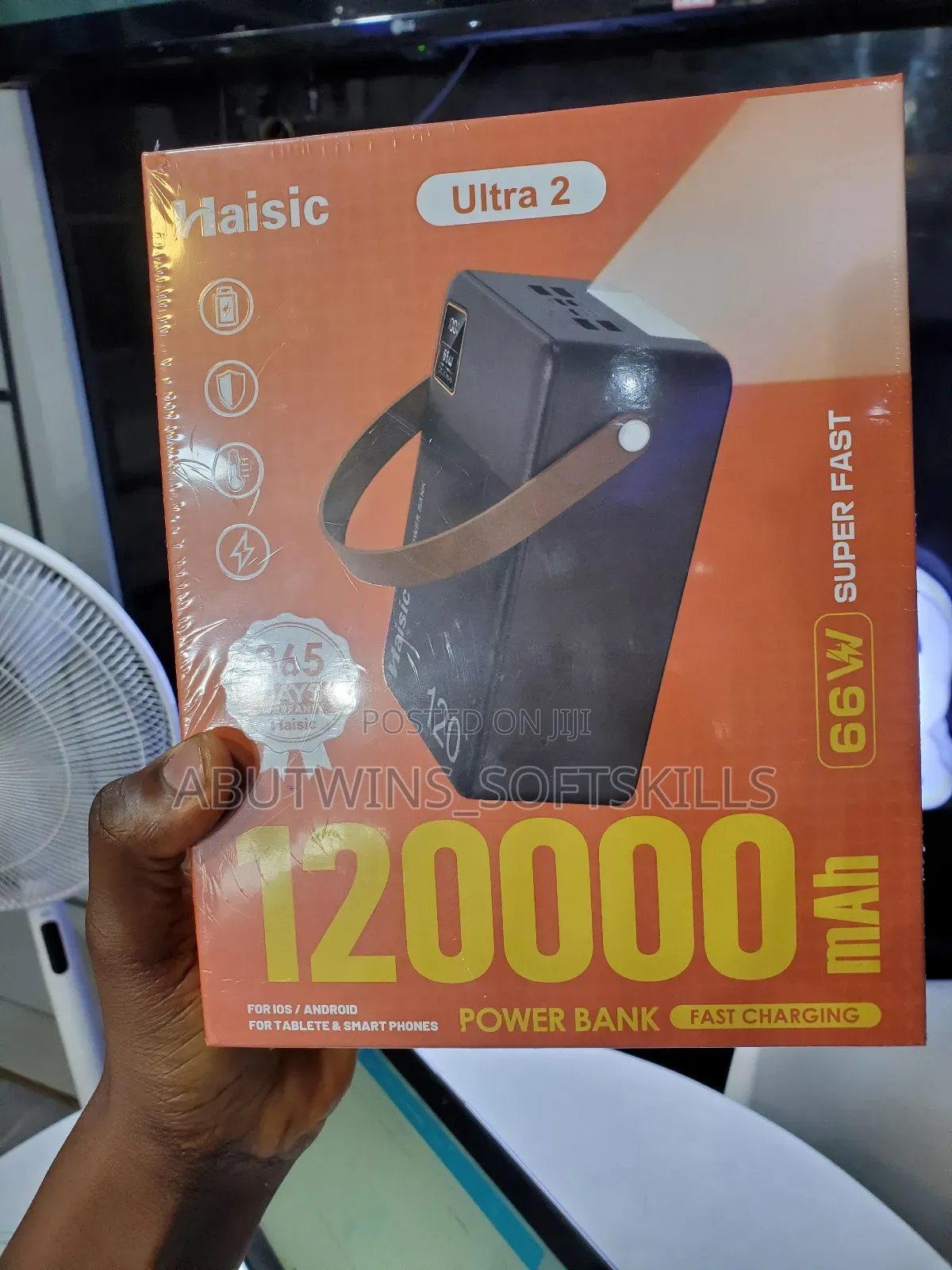 Brand New Haisic Power Bank 120000mah