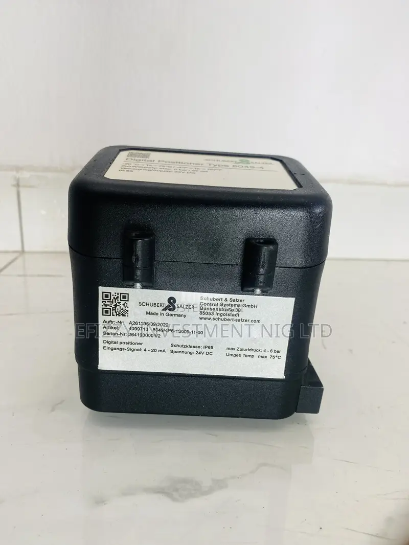 Schubert Salzor Digital Positioner Type 8049-9 (Efy068)