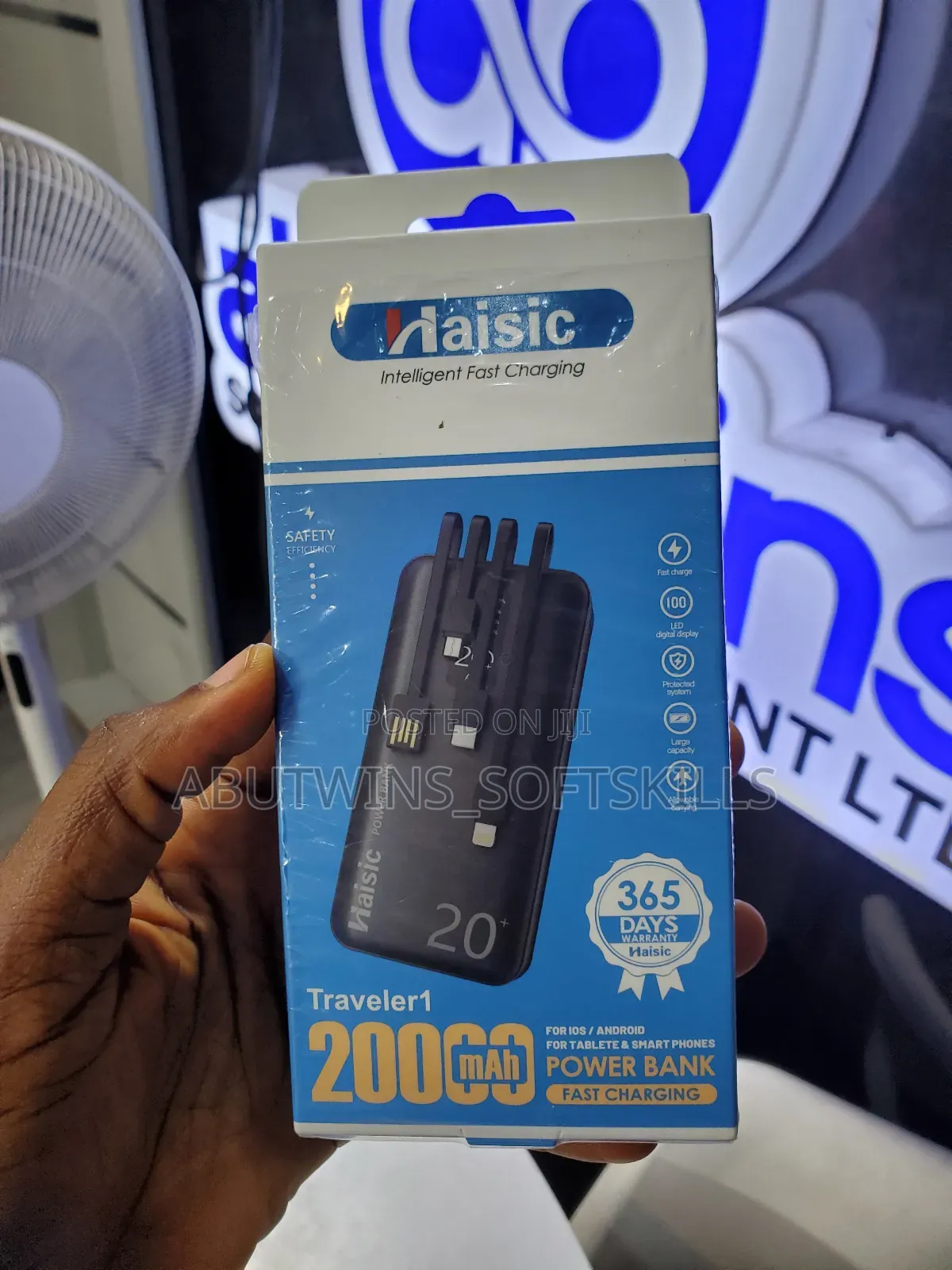 Brand New Haisic Power Bank 20000mah