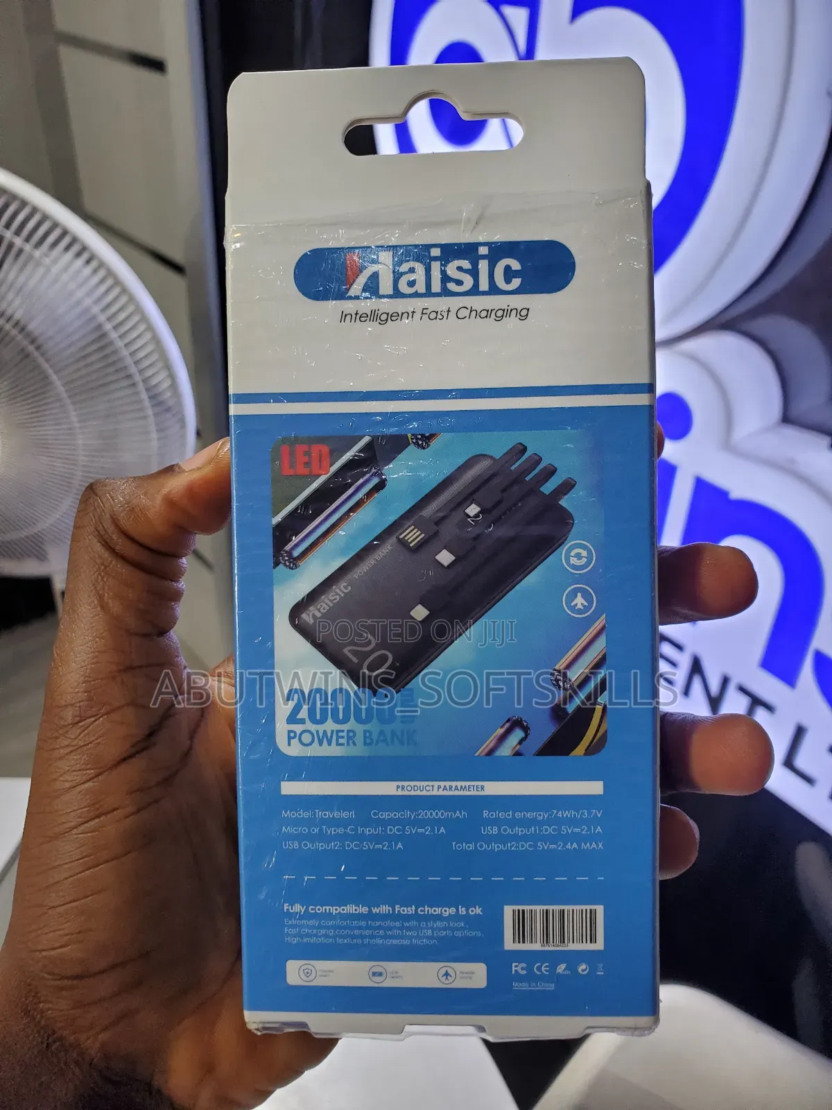 Brand New Haisic Power Bank 20000mah