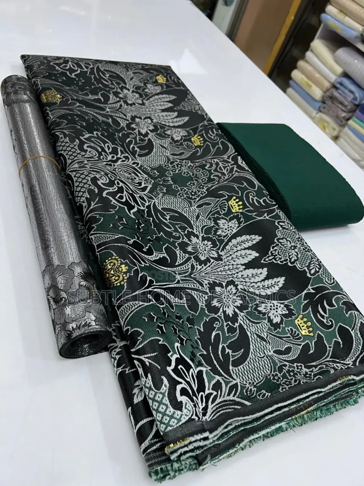Luxury Damask Fabric – Perfect for Weddings Special Occasions