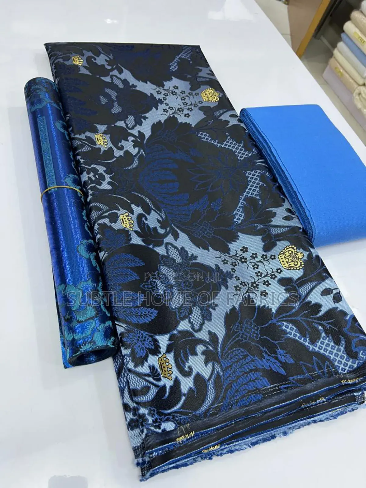 Luxury Damask Fabric – Perfect for Weddings Special Occasions