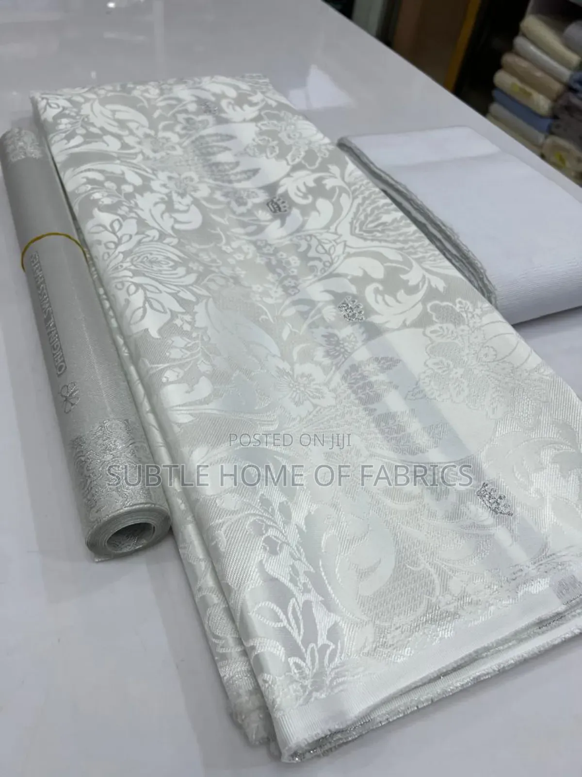 Luxury Damask Fabric – Perfect for Weddings Special Occasions