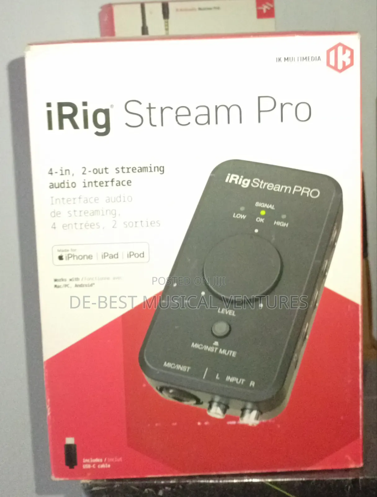 Ik Multimedia Irig Stream Pro