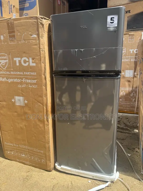 TCL 153 Litres Top Mount Freezer Double Door Refrigerator F153tm