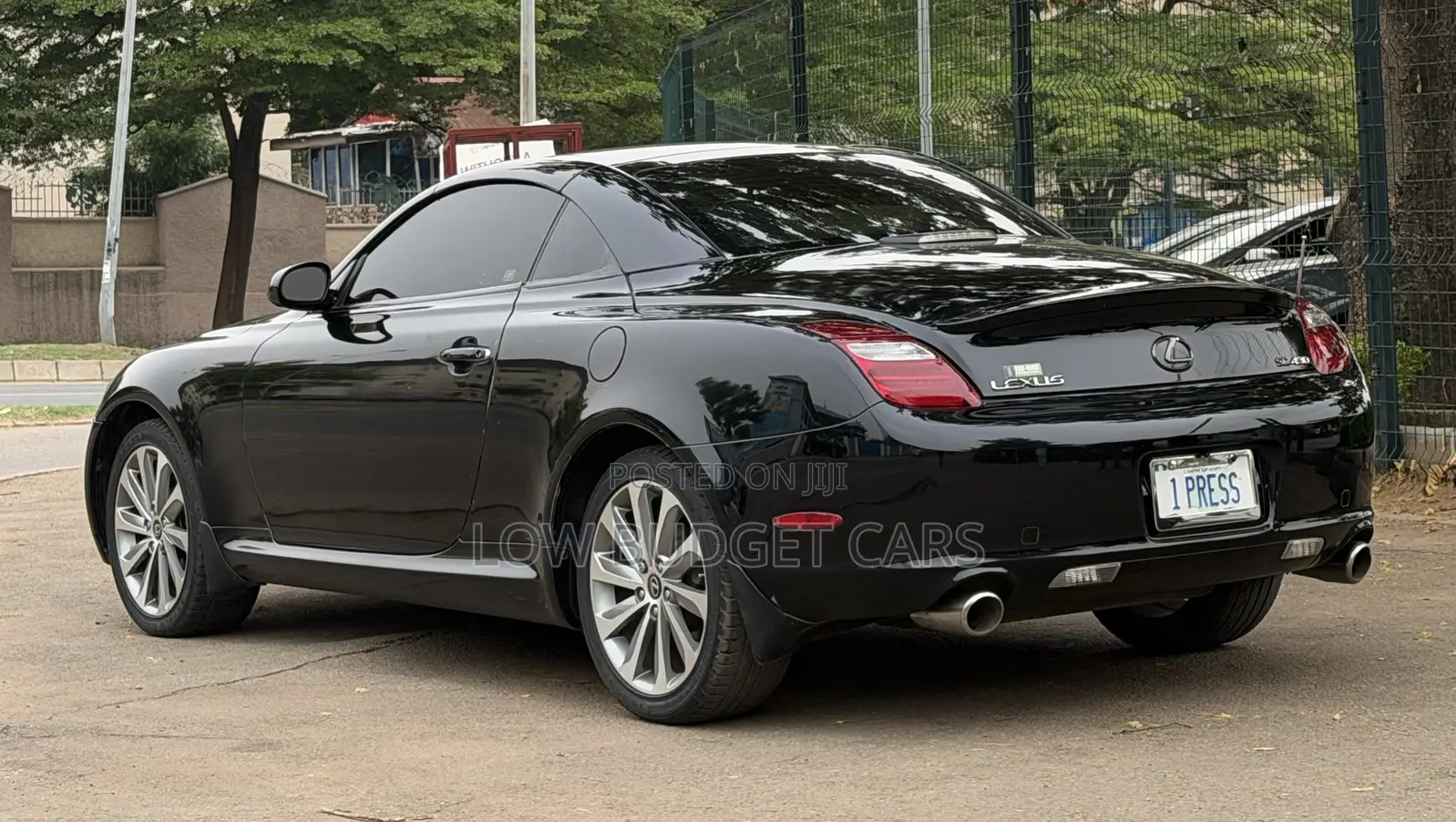 Lexus SC 430 Convertible 2006 Black