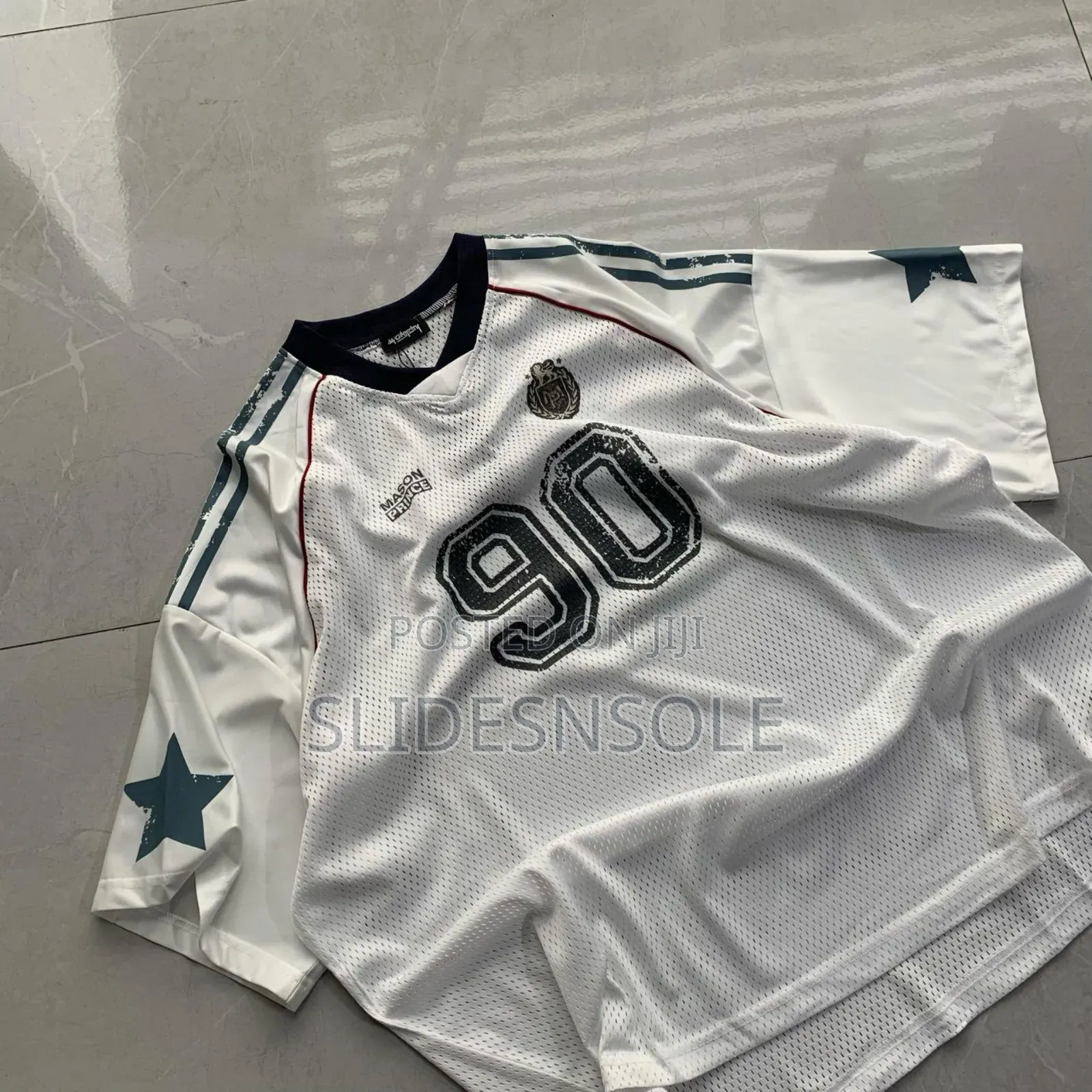 Vintage Grid Sports Jersey