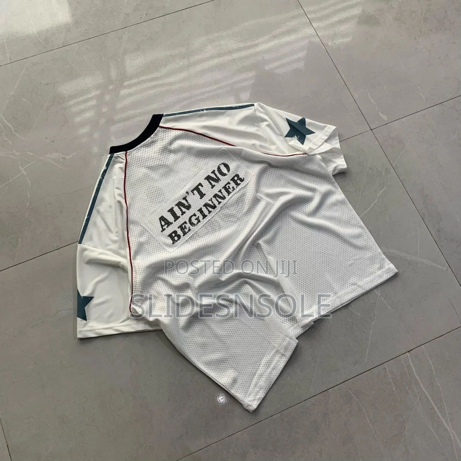 Vintage Grid Sports Jersey