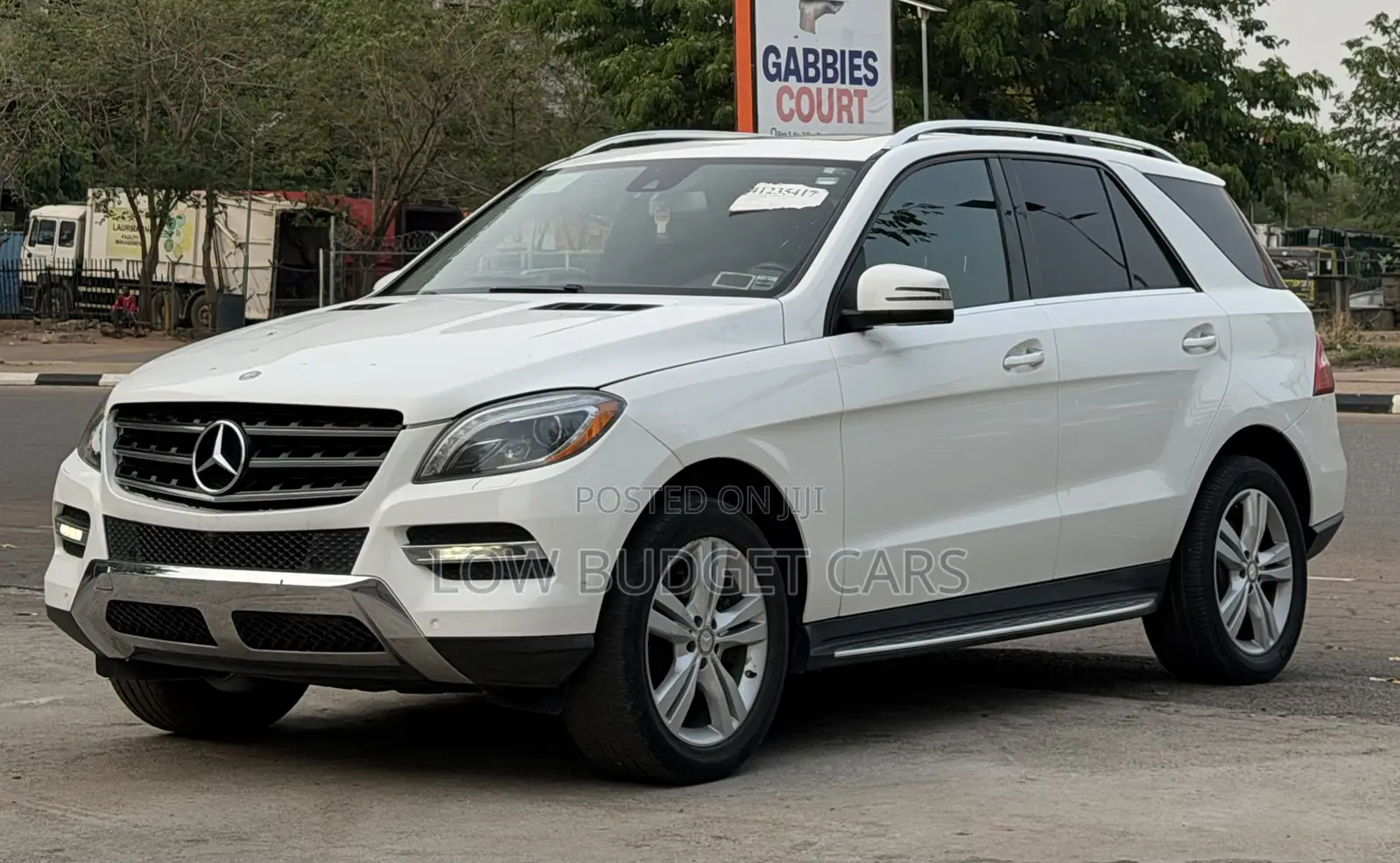 Mercedes-Benz M Class 2015 White