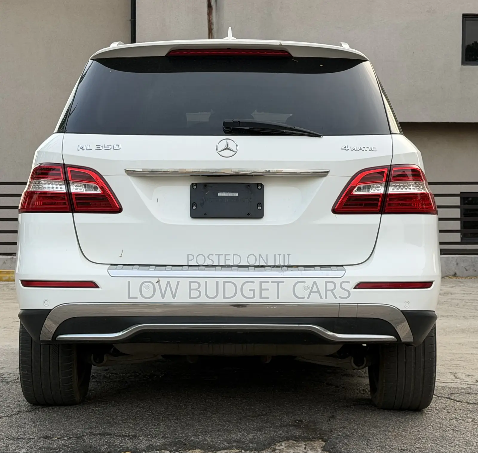 Mercedes-Benz M Class 2015 White