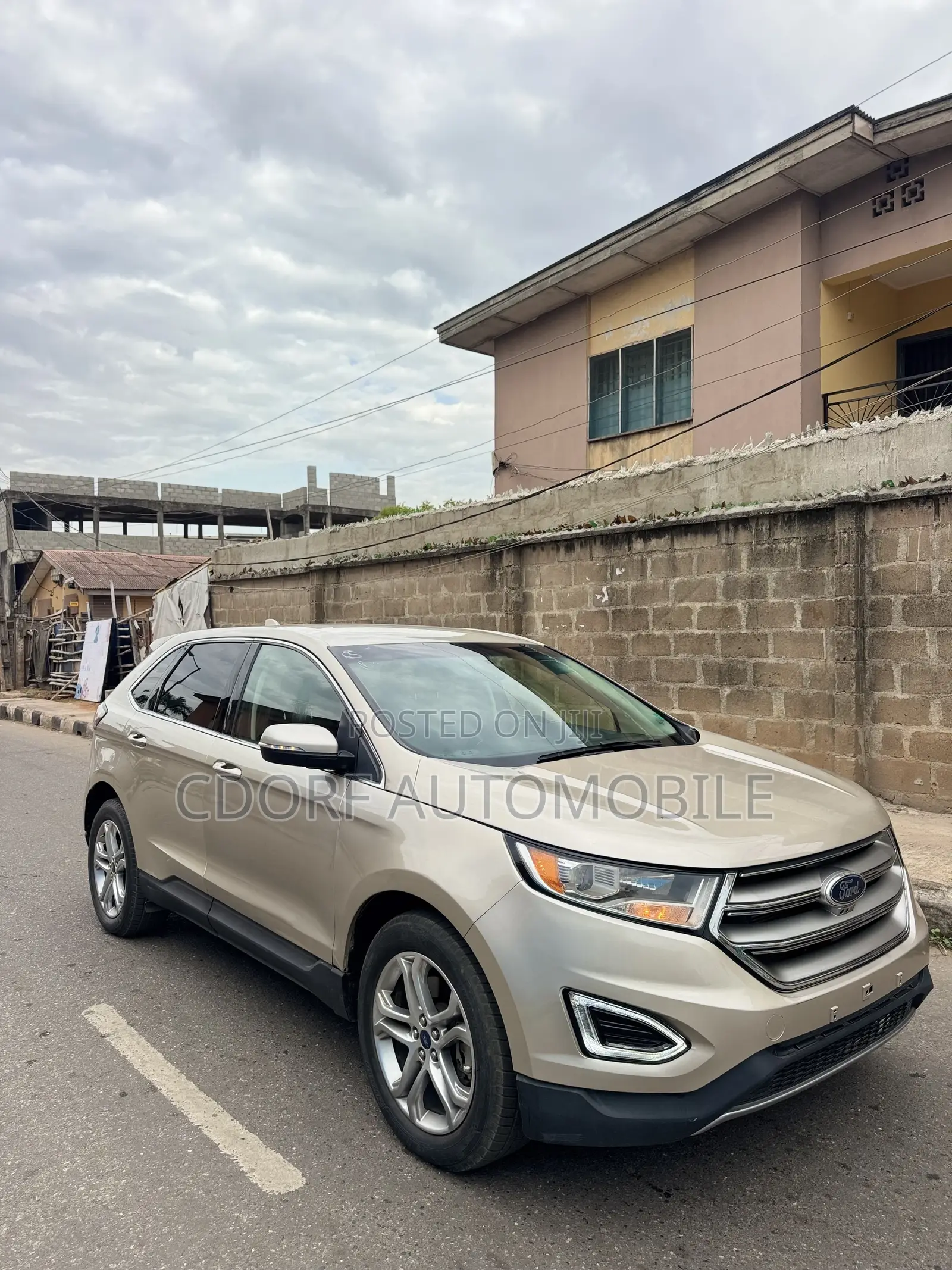 Ford Edge Titanium AWD 2018 Gold