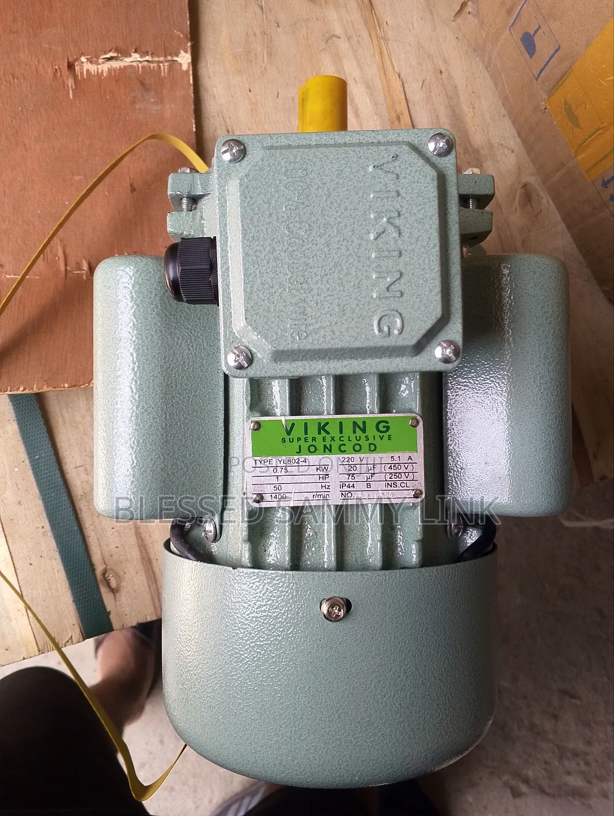 Viking Single Phase 1hp Motor