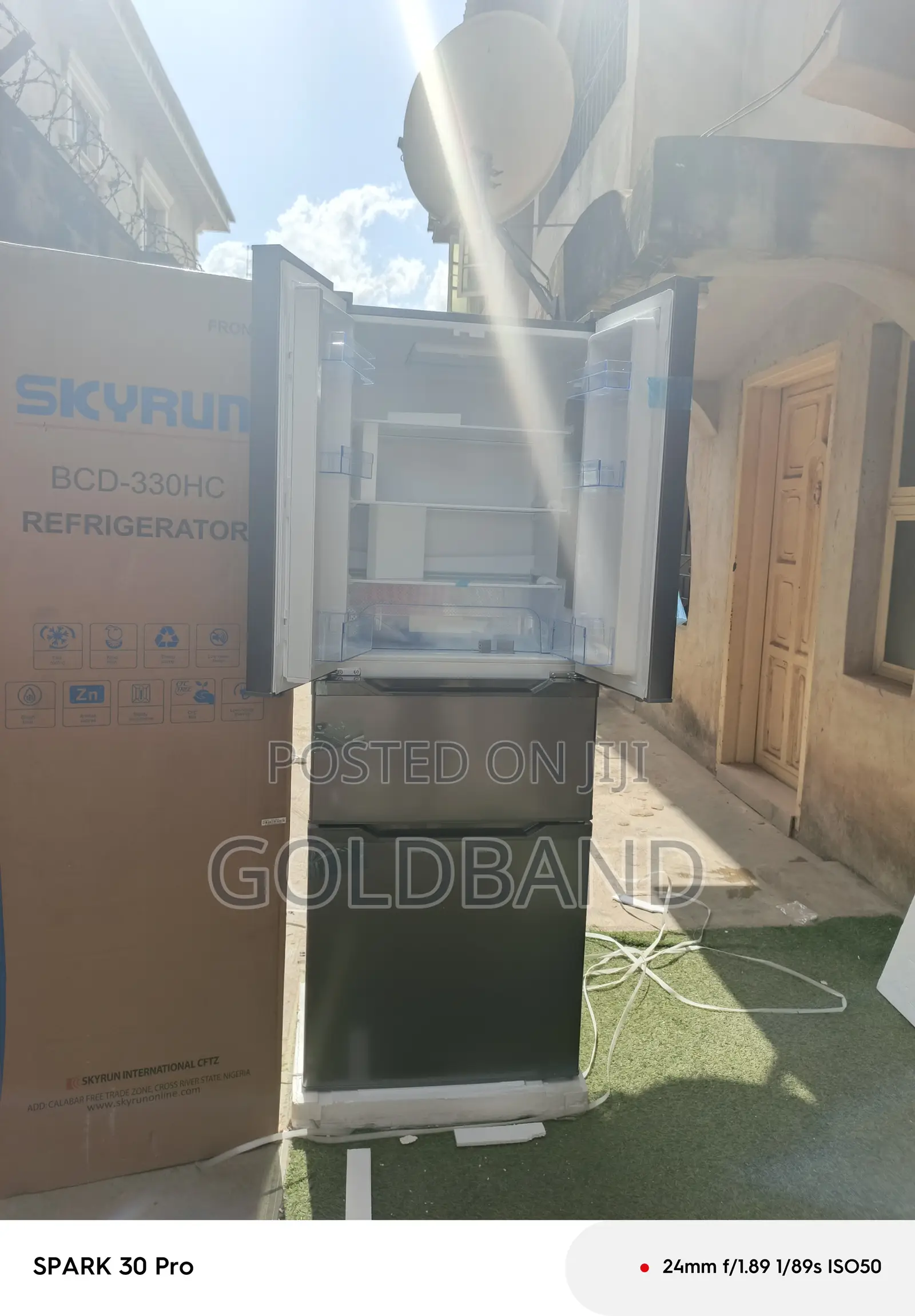 Skyrun 330hc 4 Door Refrigerator With Fast Cooling