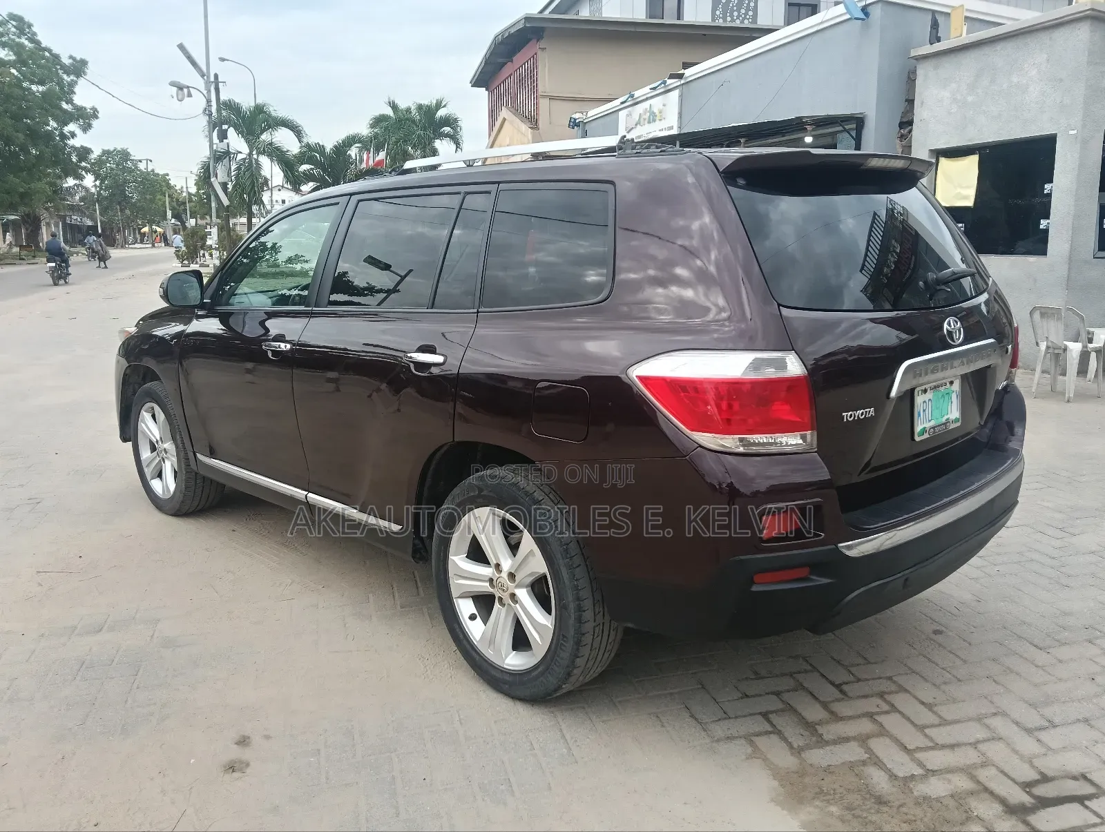 Toyota Highlander Limited 3.5l 4WD 2013 Red