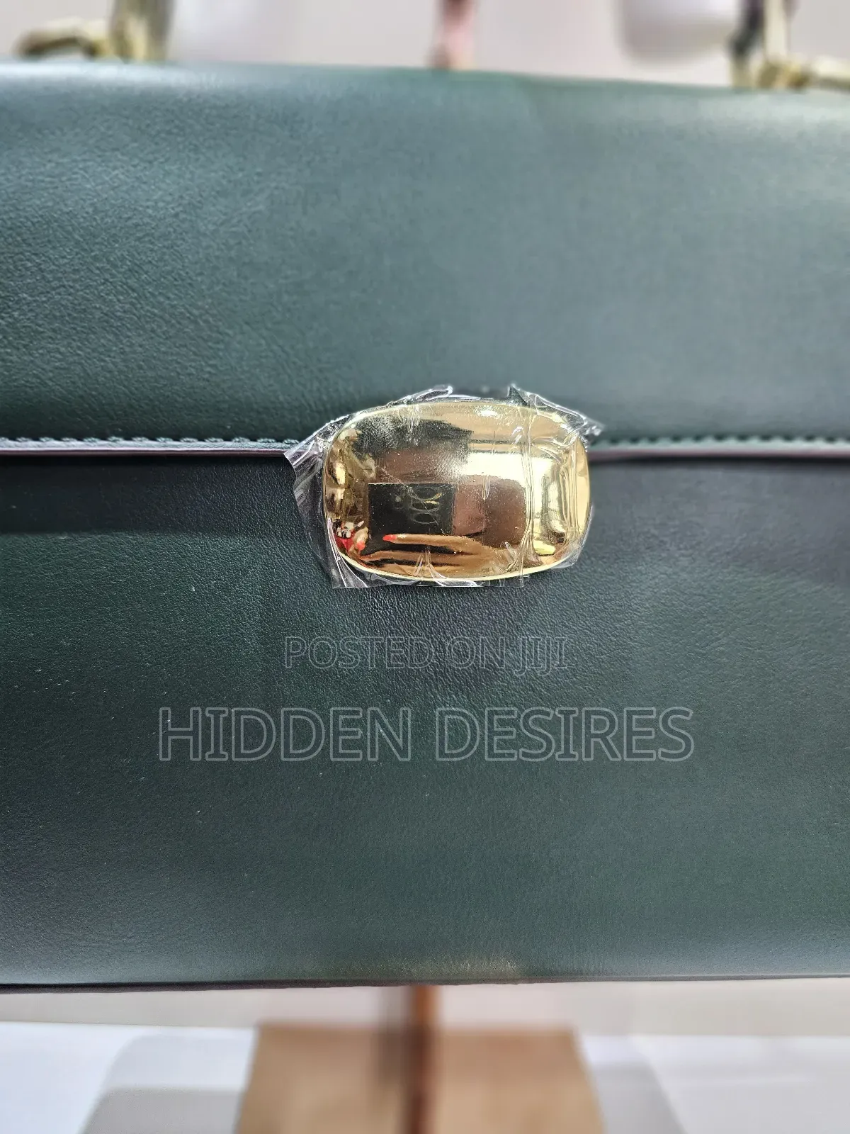 Coach Inspired Top Handle Bag- Green