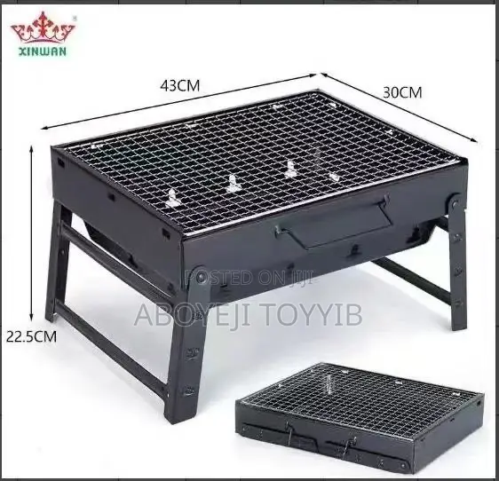 BBQ Portable Trendy Foldable Charcoal Barbecue Grill