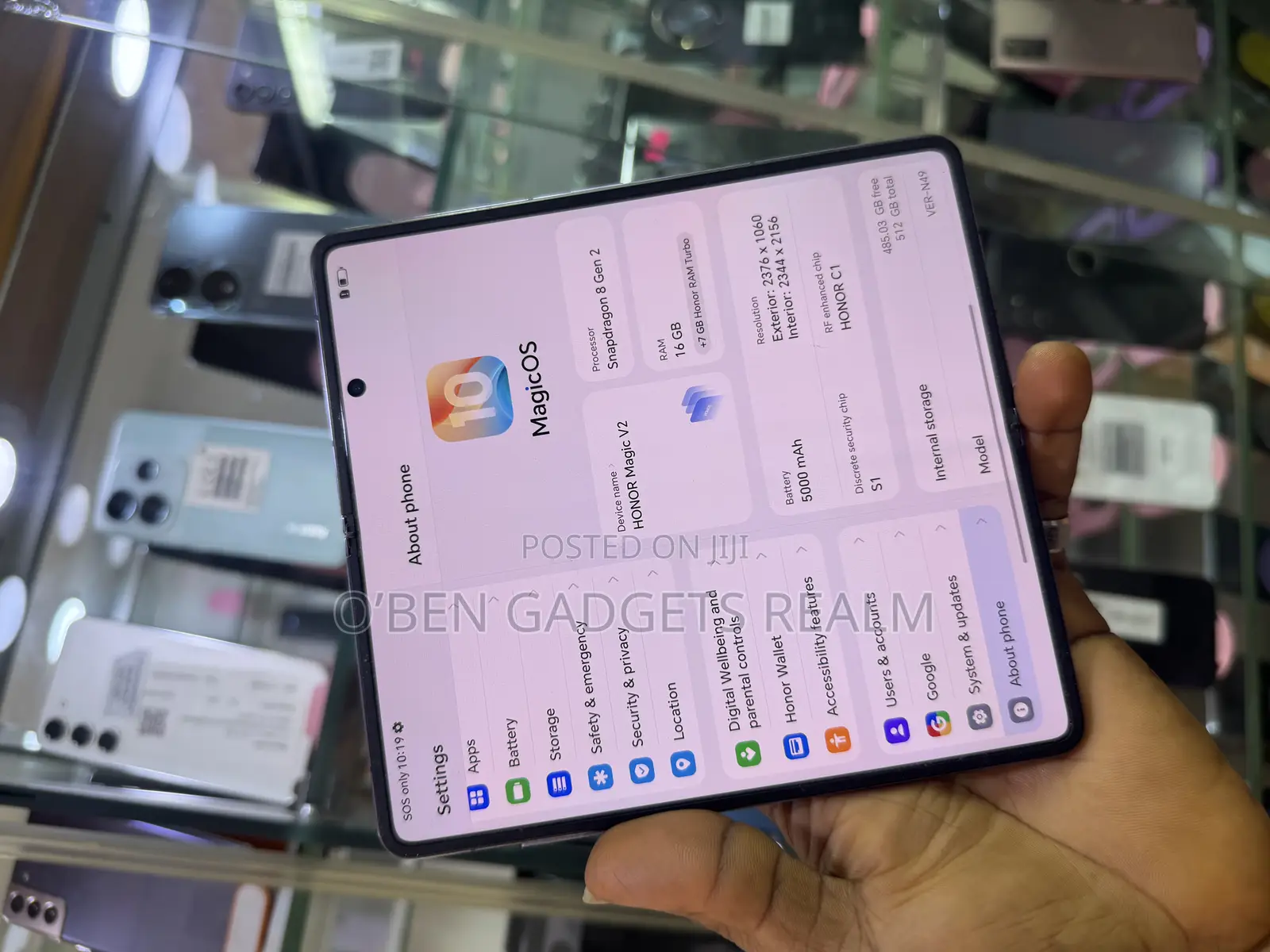 Honor Magic V2 512 GB Blue