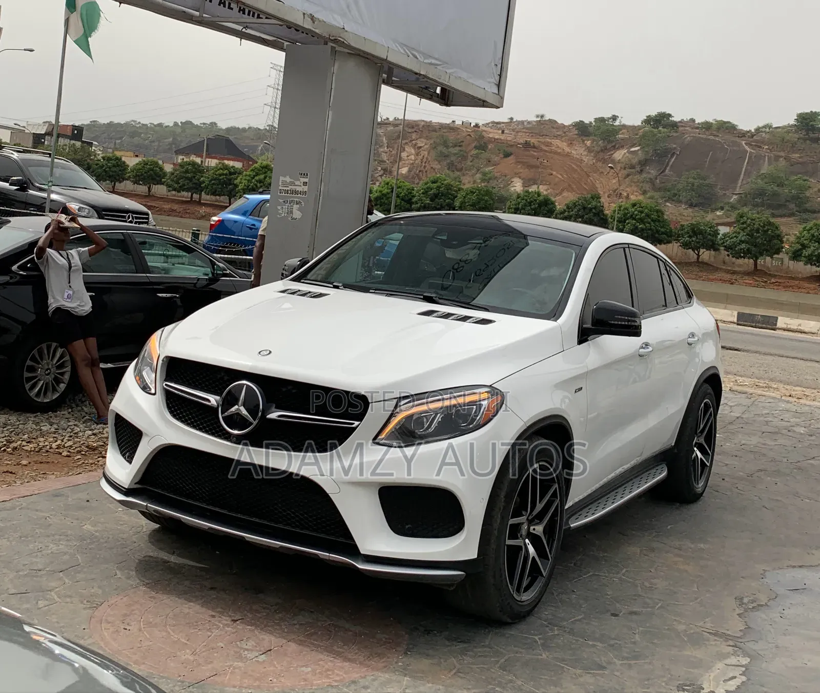 Mercedes-Benz GLE-Class 2016 White