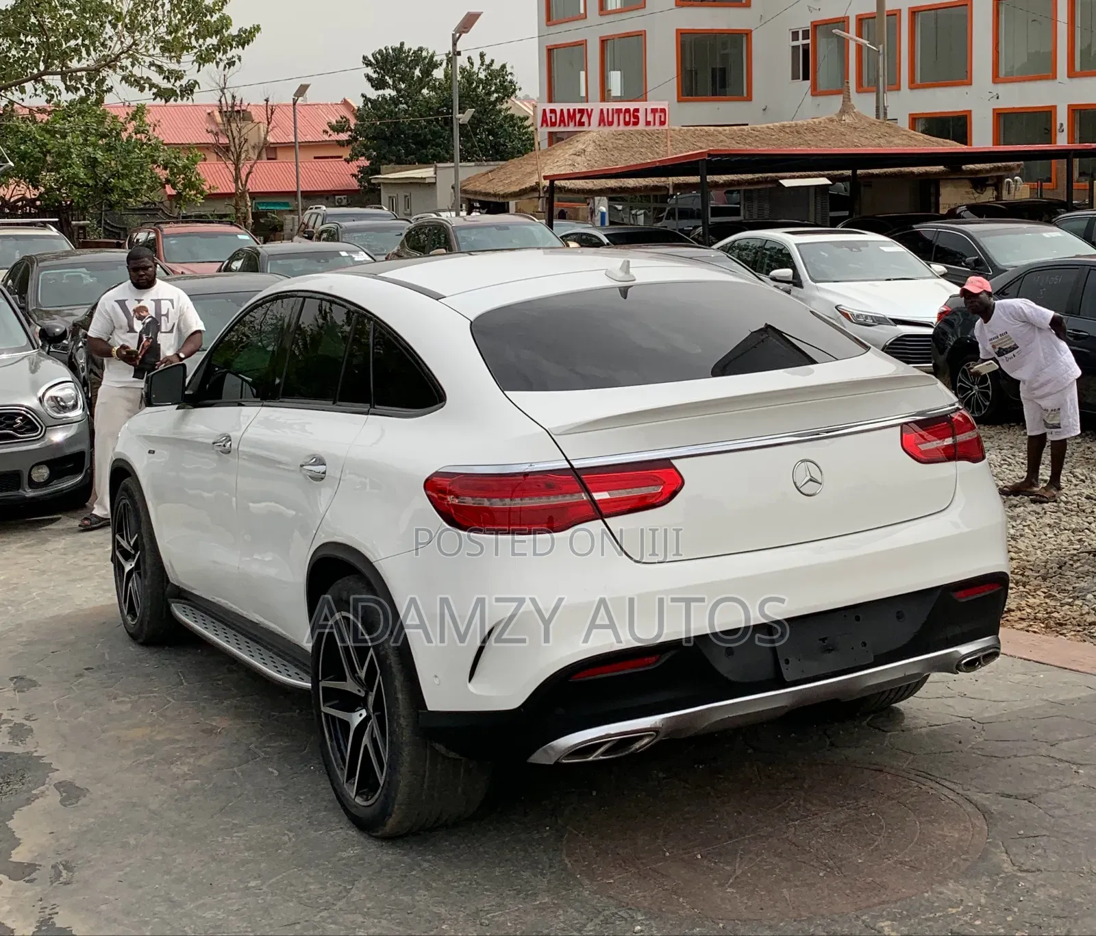 Mercedes-Benz GLE-Class 2016 White