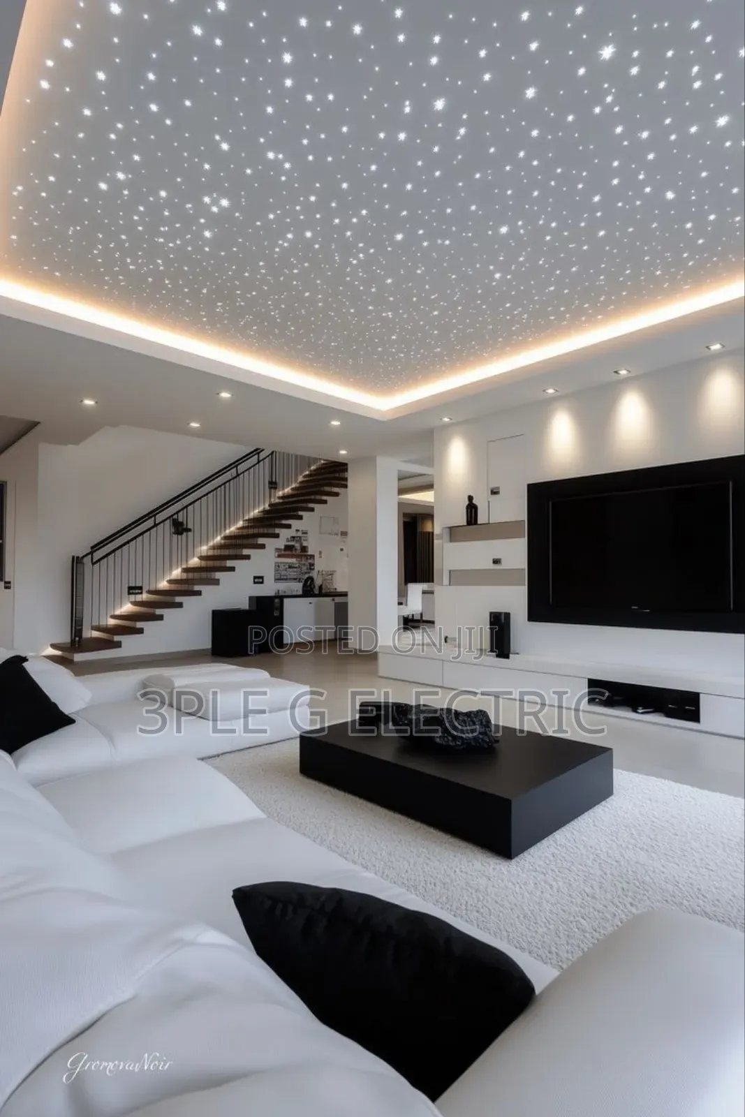 Beautiful Optic Fibre Star Light