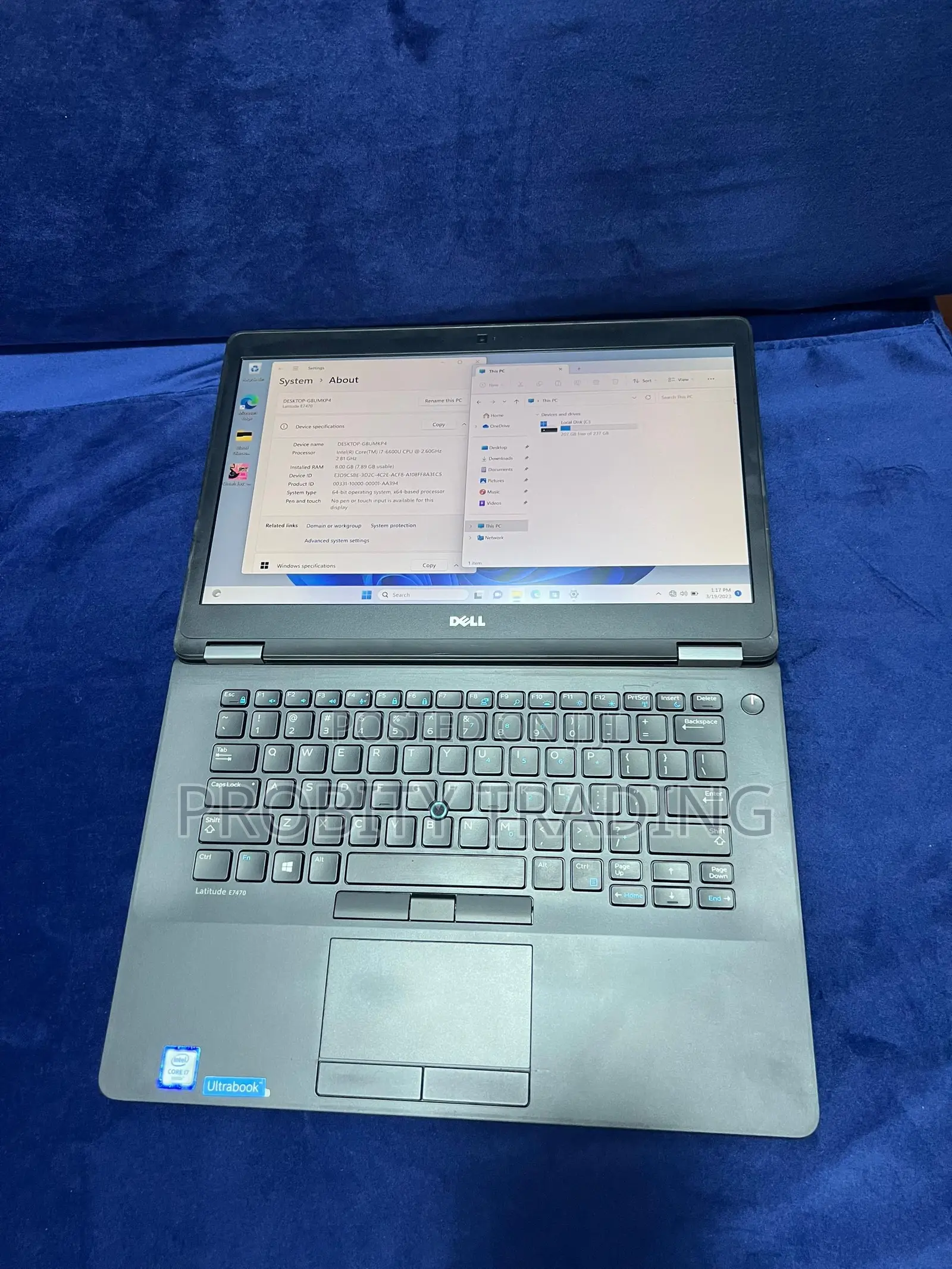 Laptop Dell Latitude E7470 8GB Intel Core i7 SSD 256GB