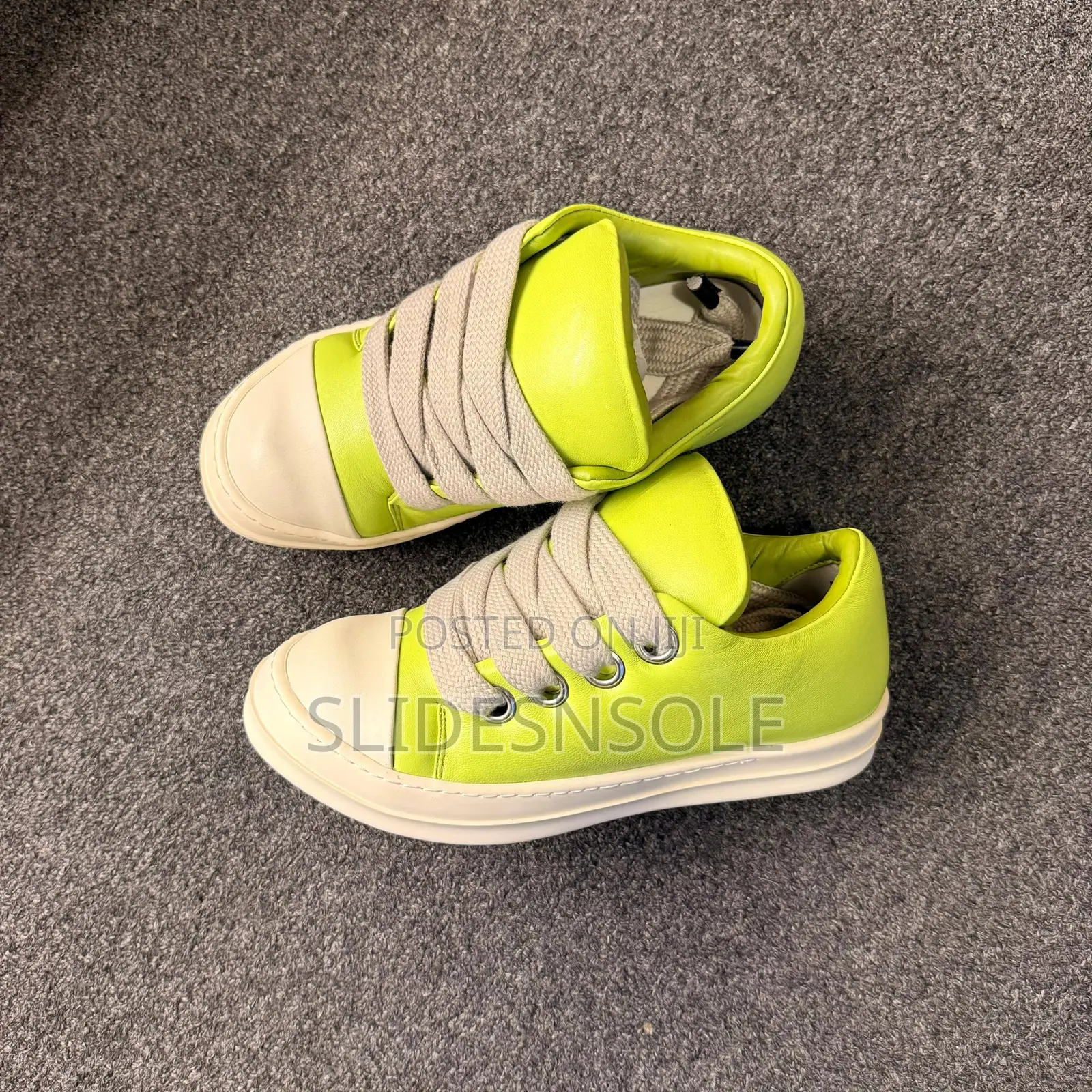 Rick Owens Jumbo Laced Low