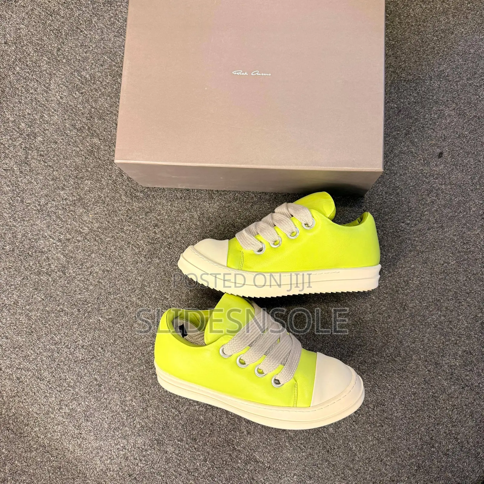 Rick Owens Jumbo Laced Low