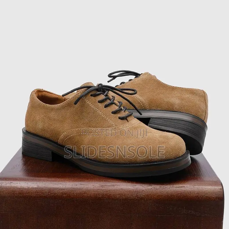 Luxury Derby Suede Shoes