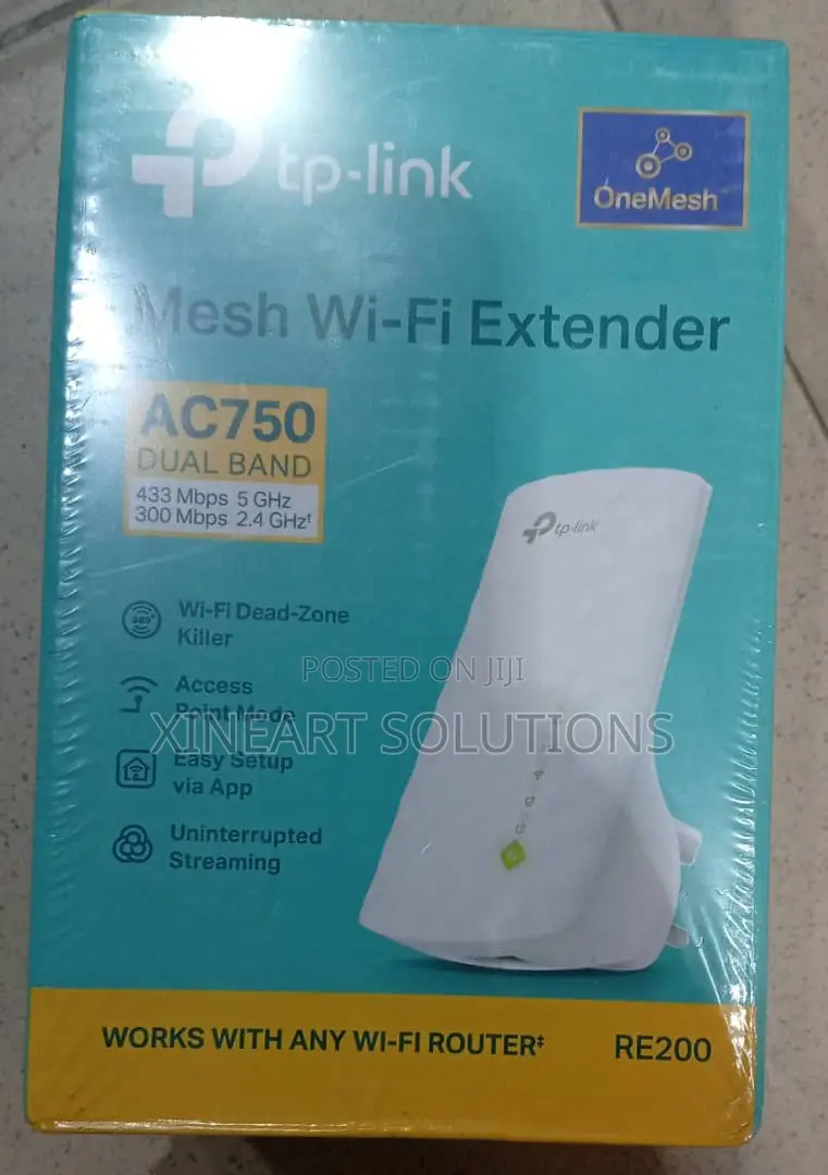 Tp-Link Mesh Wi-Fi Extender Re200