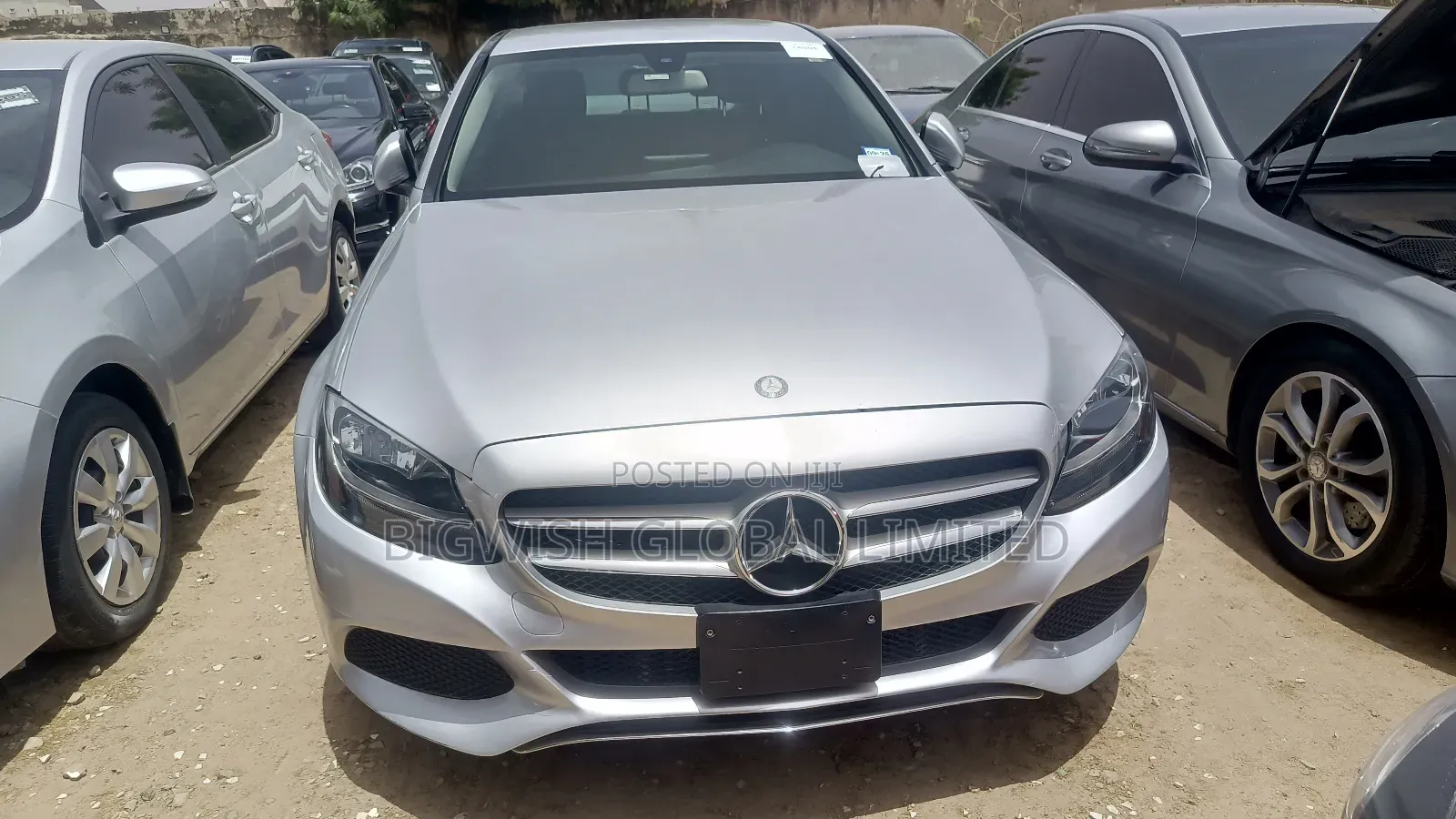 Mercedes-Benz C300 Base 4Matic Sedan AWD (2.0L 4cyl 7A) 2017 Silver