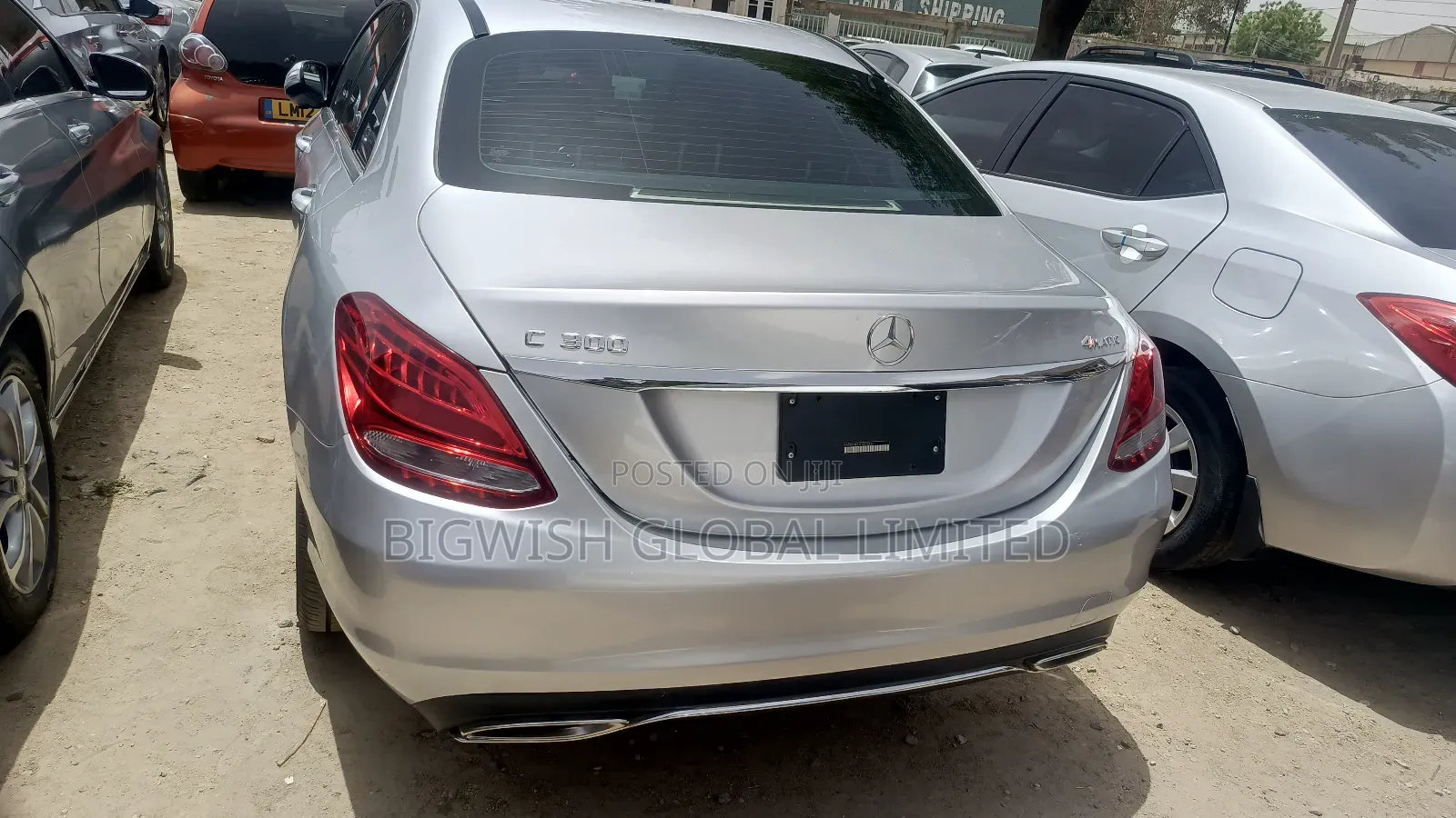 Mercedes-Benz C300 Base 4Matic Sedan AWD (2.0L 4cyl 7A) 2017 Silver