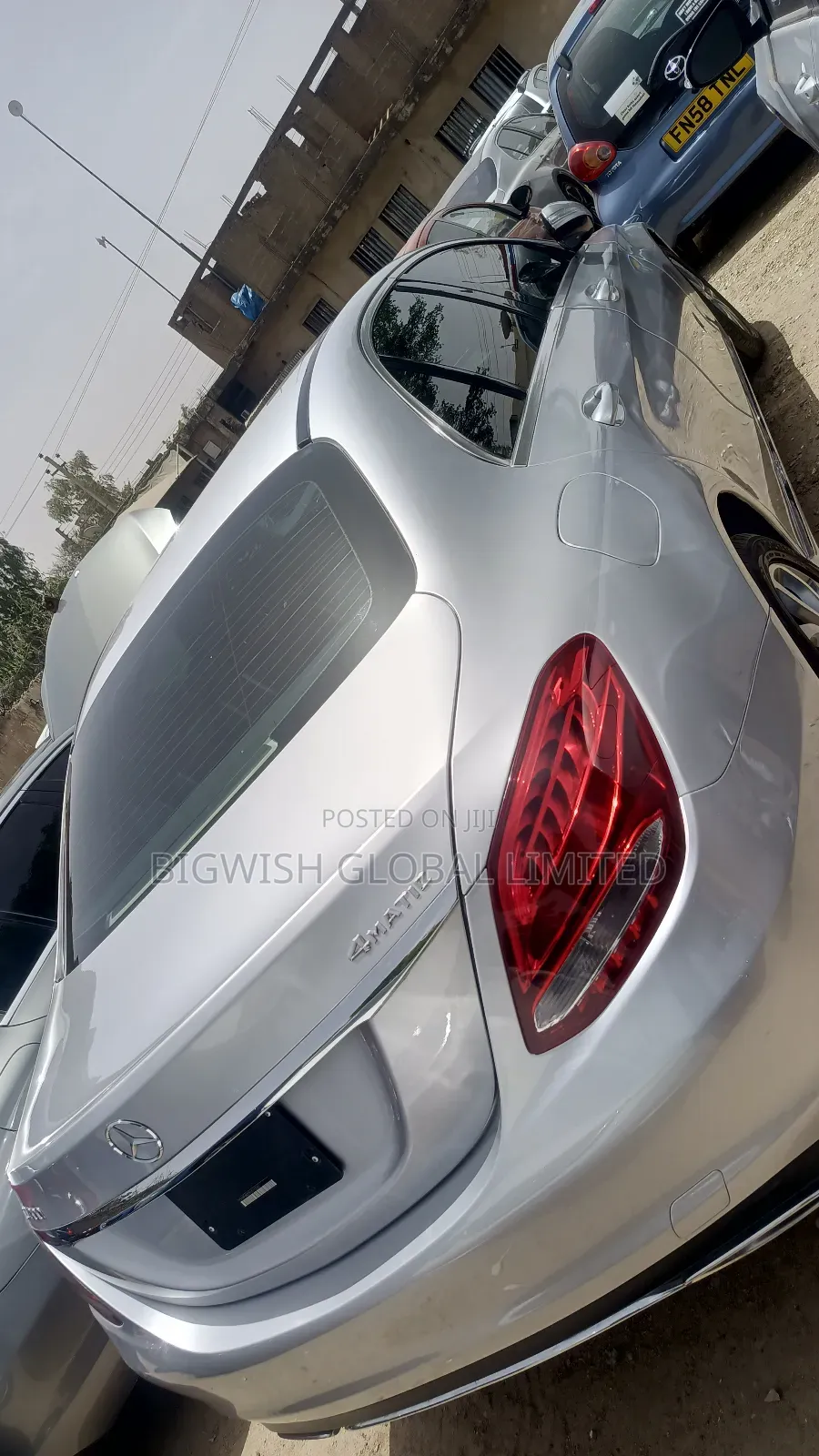 Mercedes-Benz C300 Base 4Matic Sedan AWD (2.0L 4cyl 7A) 2017 Silver