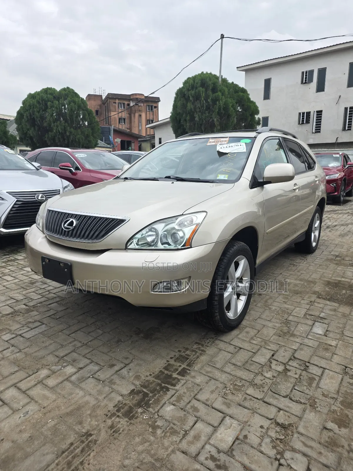 Lexus RX 350 2007 Gold