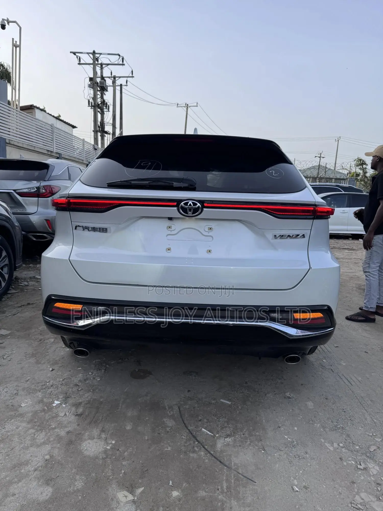 New Toyota Venza 2024 White