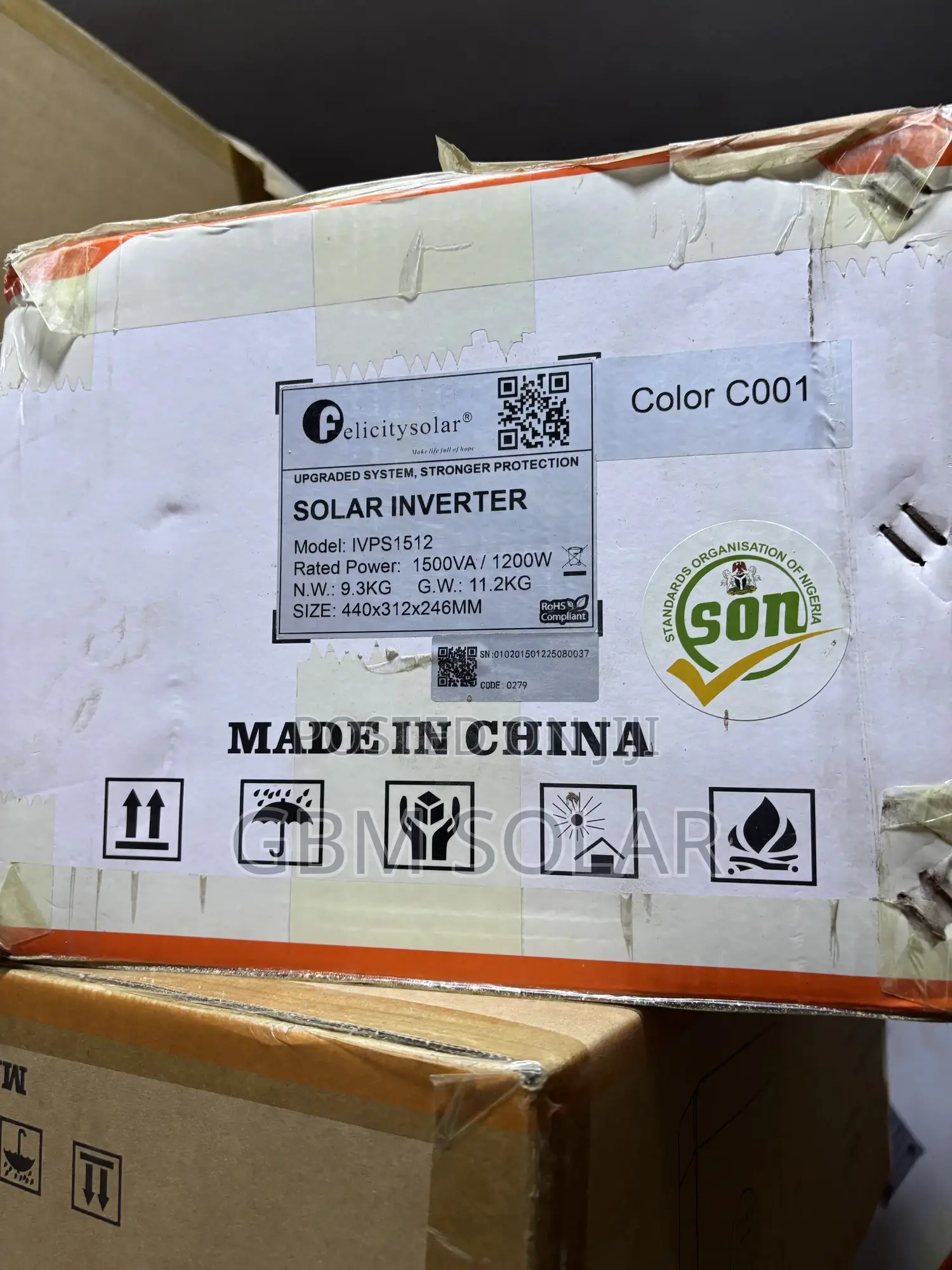 1.5kva 12v Ivps Solar Inverter Felicity Solar