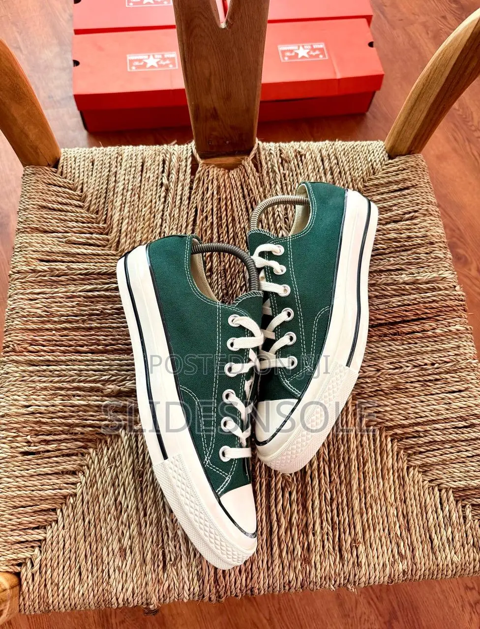 Converse-style Canvas Low Top Sneakers