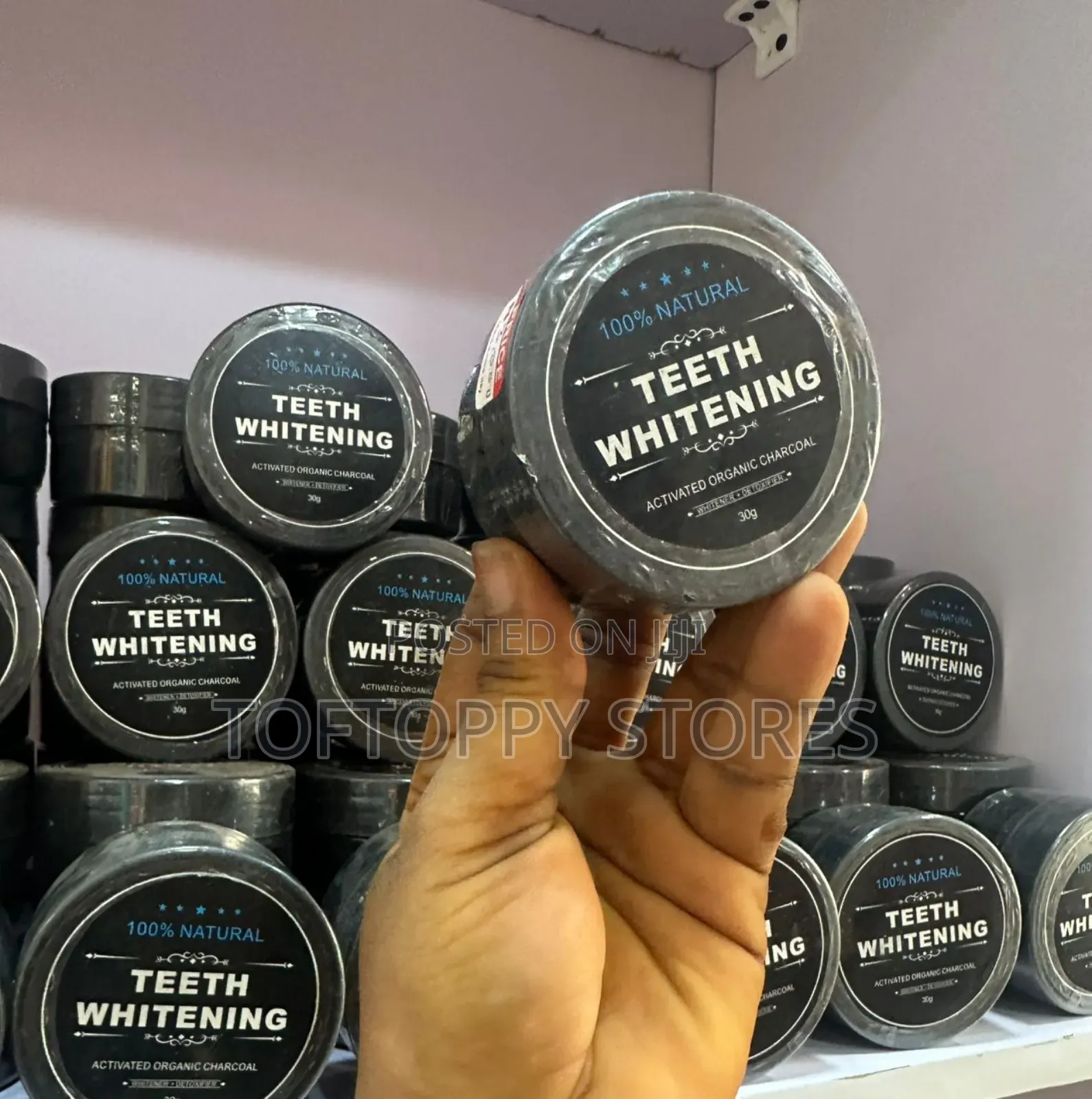 Teeth Whitening Activated Organic Charcoal