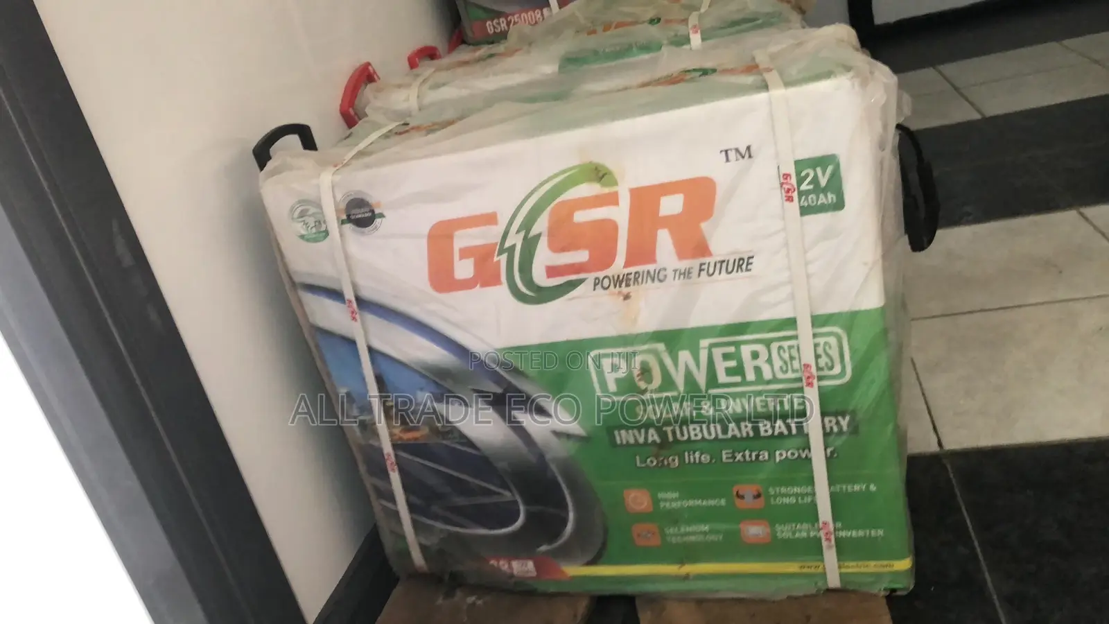 GSR 240 Tall Tubular Battery 12volt