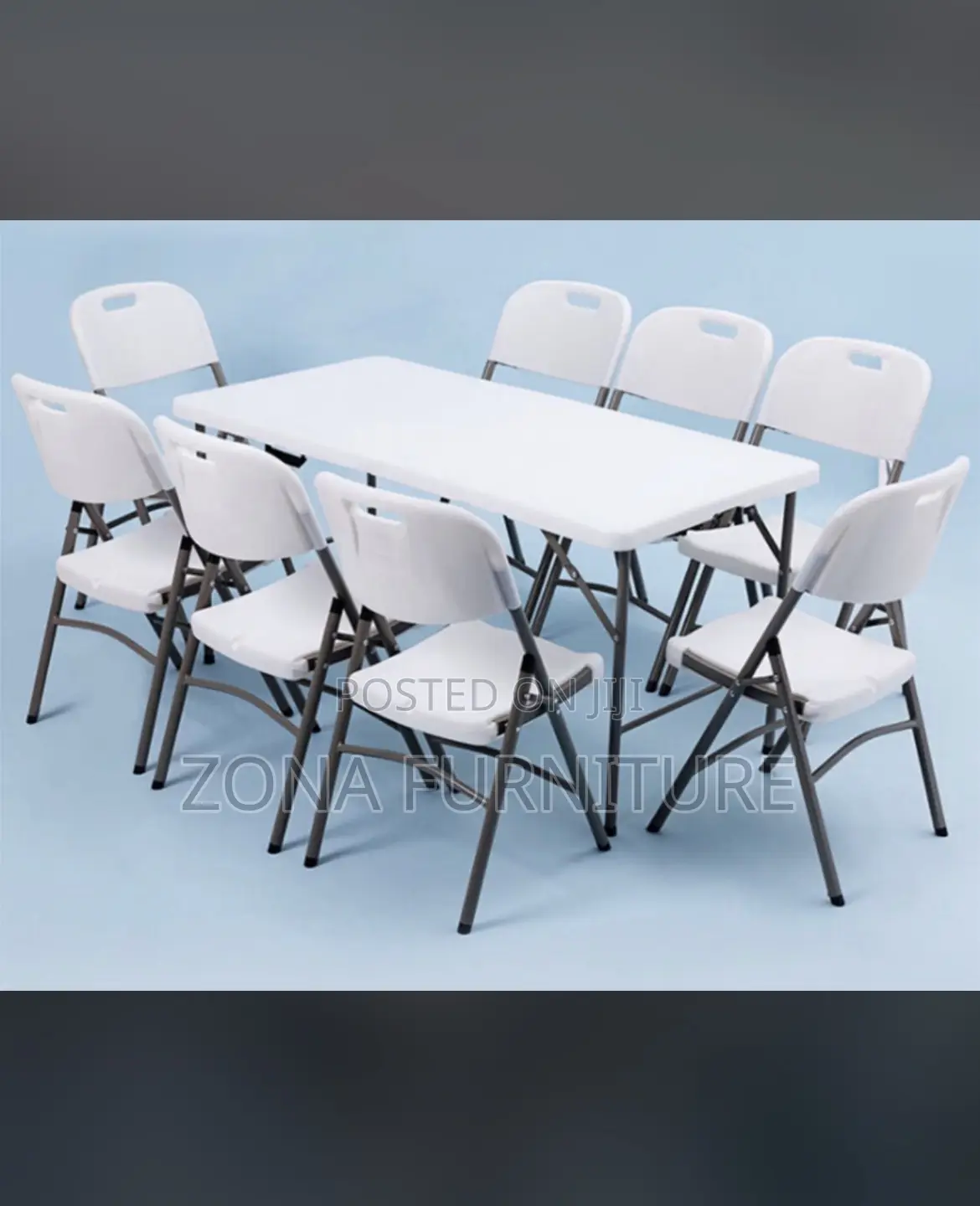 Imported Plastic Dining Table and Chairs, Outdoor Tables and Chairs. 8