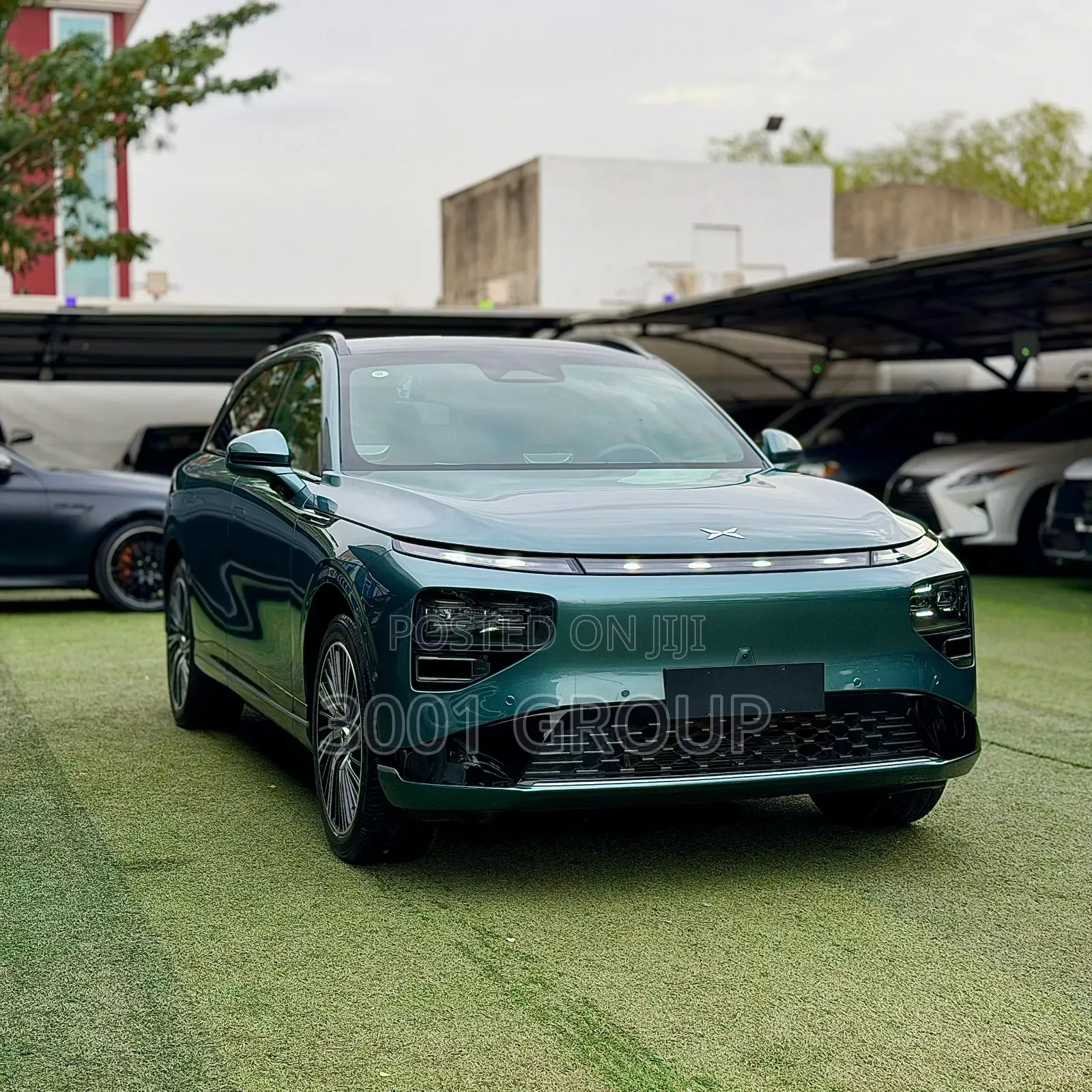 New XPeng G9 EV AWD 2025 Green